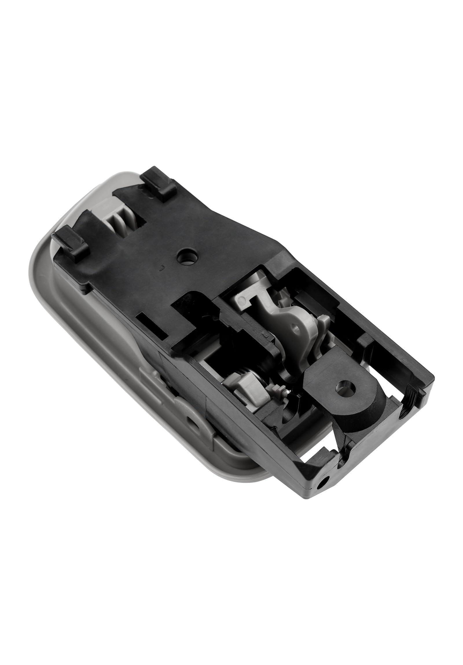 Interior Door Handles W/ Bezel (Pair), Compatible with 2000 2001 2002 2003 2004 2005 2006 Toyota Tundra, Gray, Front Left Driver