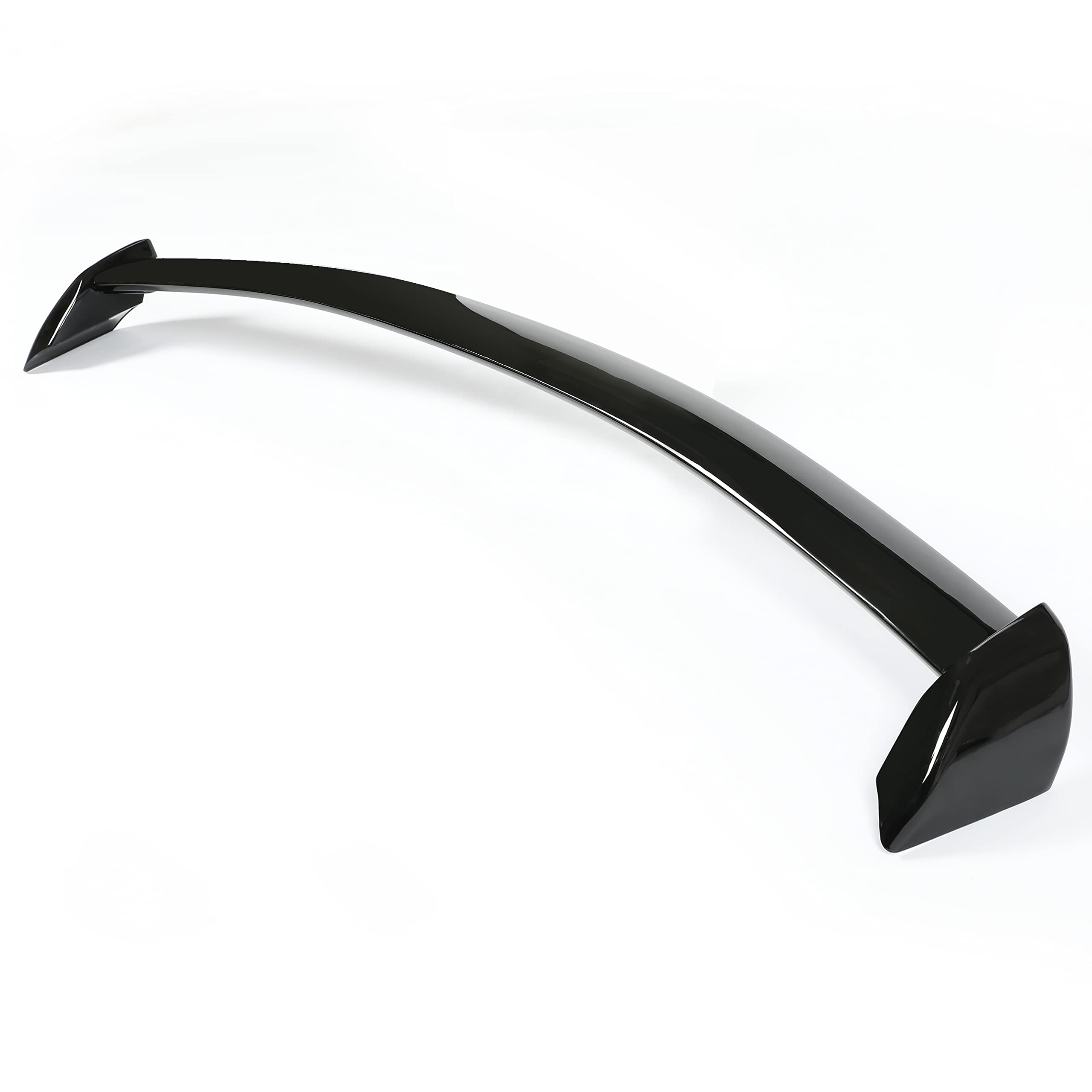 HECASA Roof Spoiler Compatible with 2002-2007 Subaru Impreza WRX STI Rear Window Spoiler Roof Top Wing - Glossy Black