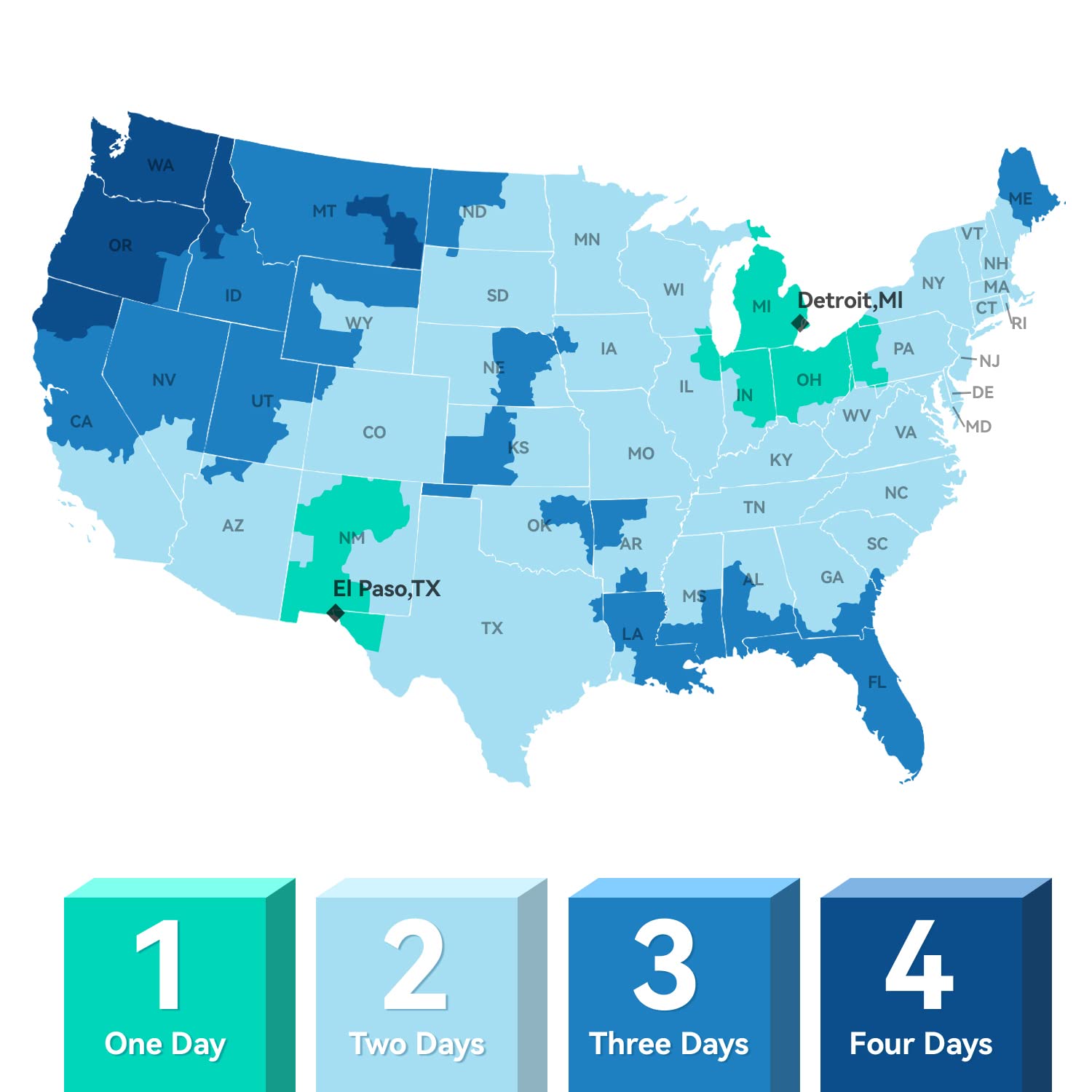 Detroit Axle - Front Tie Rods For Ford Taurus X Freestyle Five Hundred Lincoln Mks Mkt Mercury Montego Sable, 2 Outer Tie Rod Ends Set Replacement