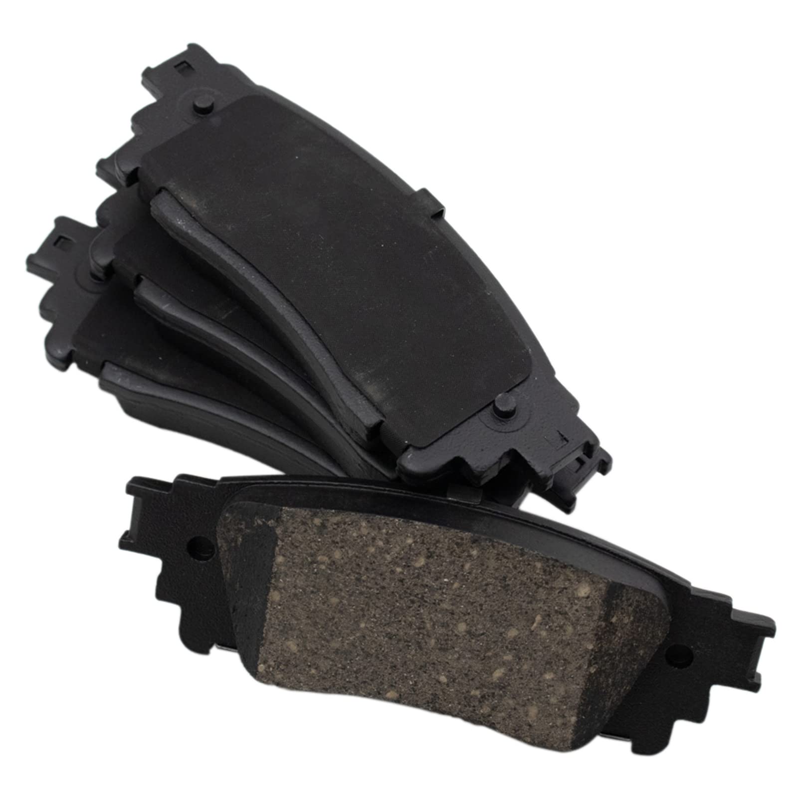 TRQ Rear Premium Posi Ceramic Brake Pad Set for Lexus NX200t NX300h SUV Truck