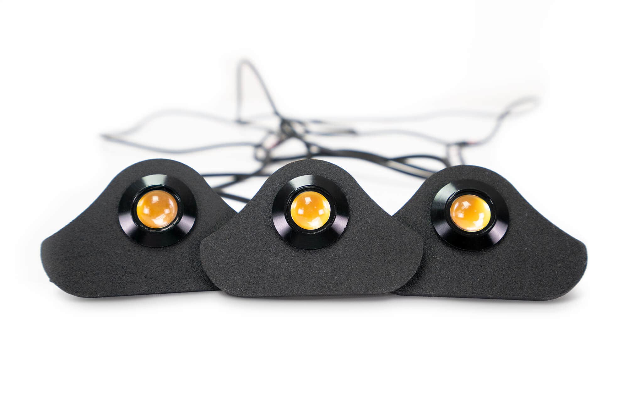 Amber Accent Lights For The 2018-2023 Jeep Wrangler Jl | Deigned For Inside The Front Grille | Complete Kit | Dv8 Offroad