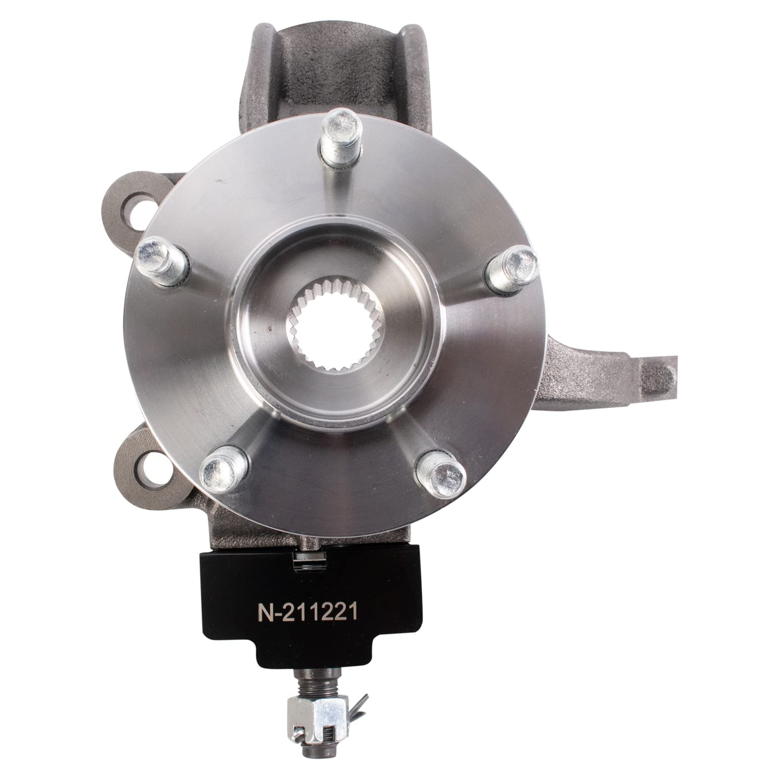 Trq Front Driver Side Wheel Bearing Hub Assembly Compatible With Ford Transit Connect