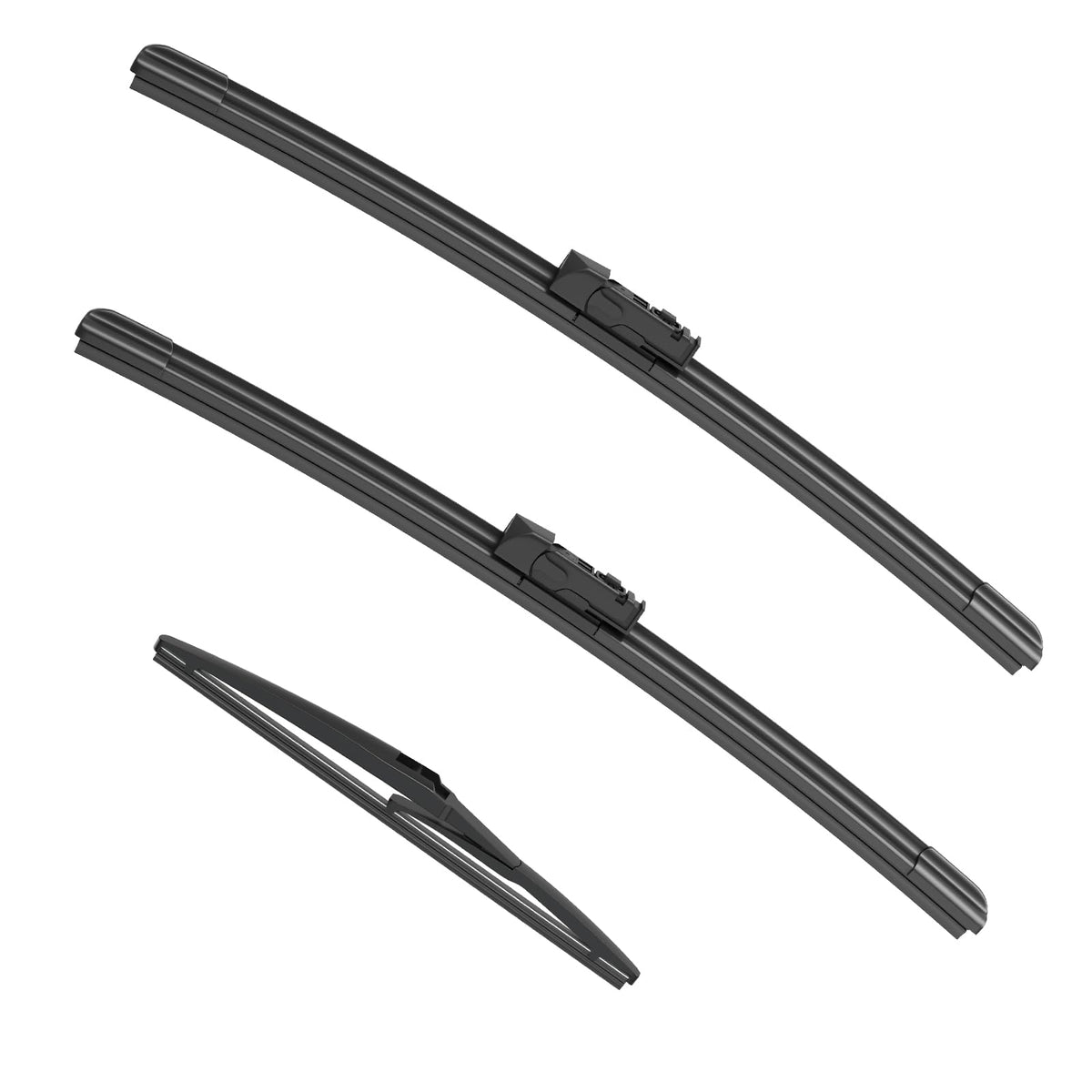 Anikluim 26''+16'' Wiper Blades With 12'' Rear Wiper Blade Set Replacement For 2015 2016 2017 Nx200T Nx300H Windshield Wipers Or