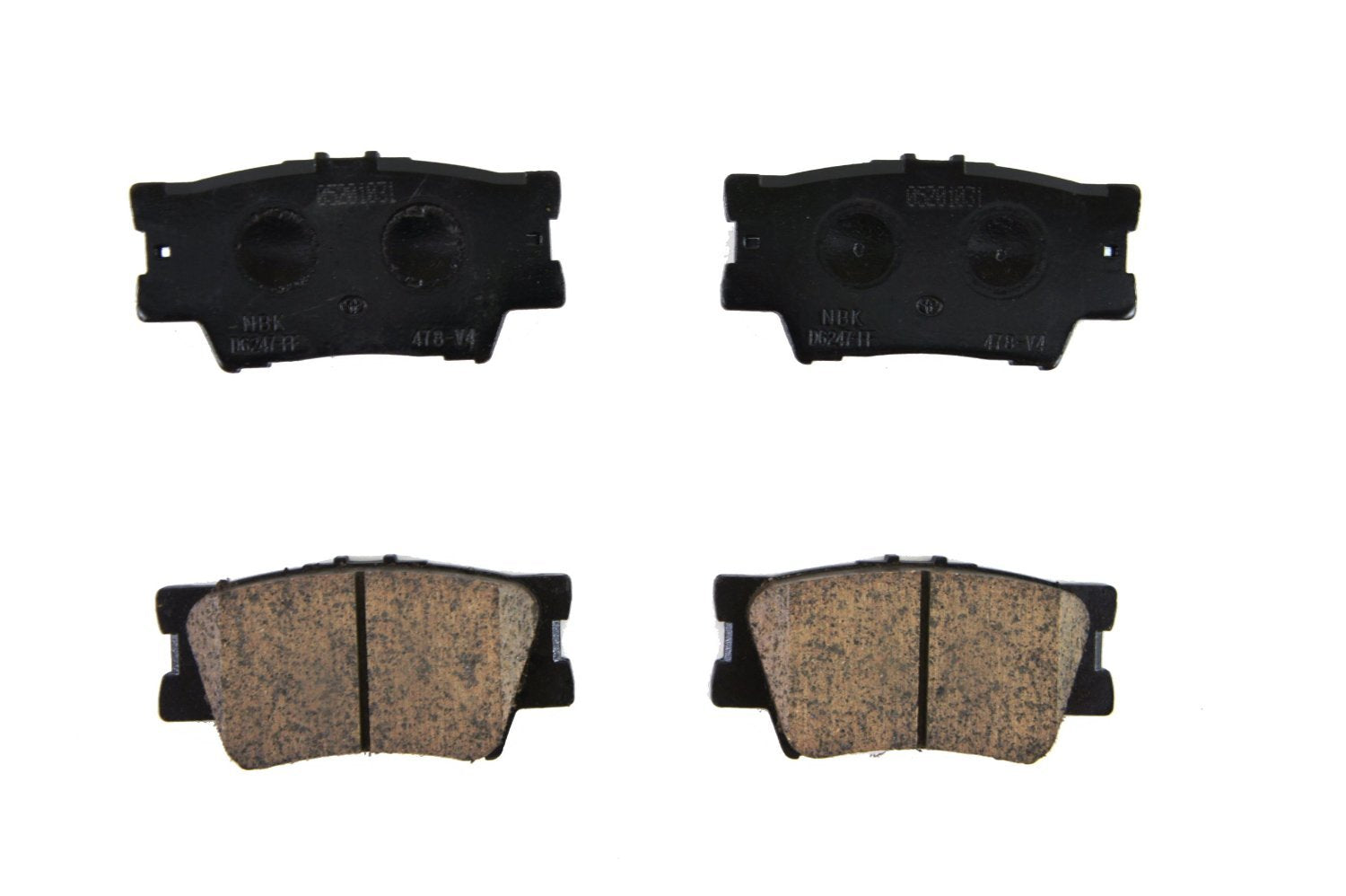 Genuine Toyota 04466-06090 Rear Brake Pad Set