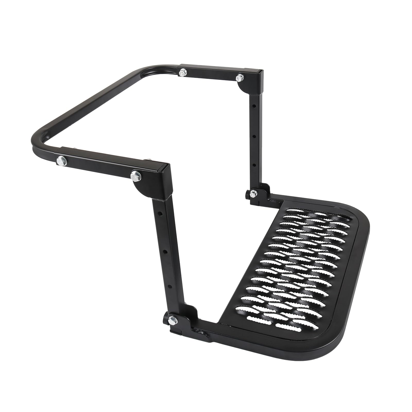 Dicmic Folding Heavy Duty Tire Step For Truck, Suv And Rv Adjustable Tire Mounted Step Fit Most Tire From 10.2    To 14.4   , Ra