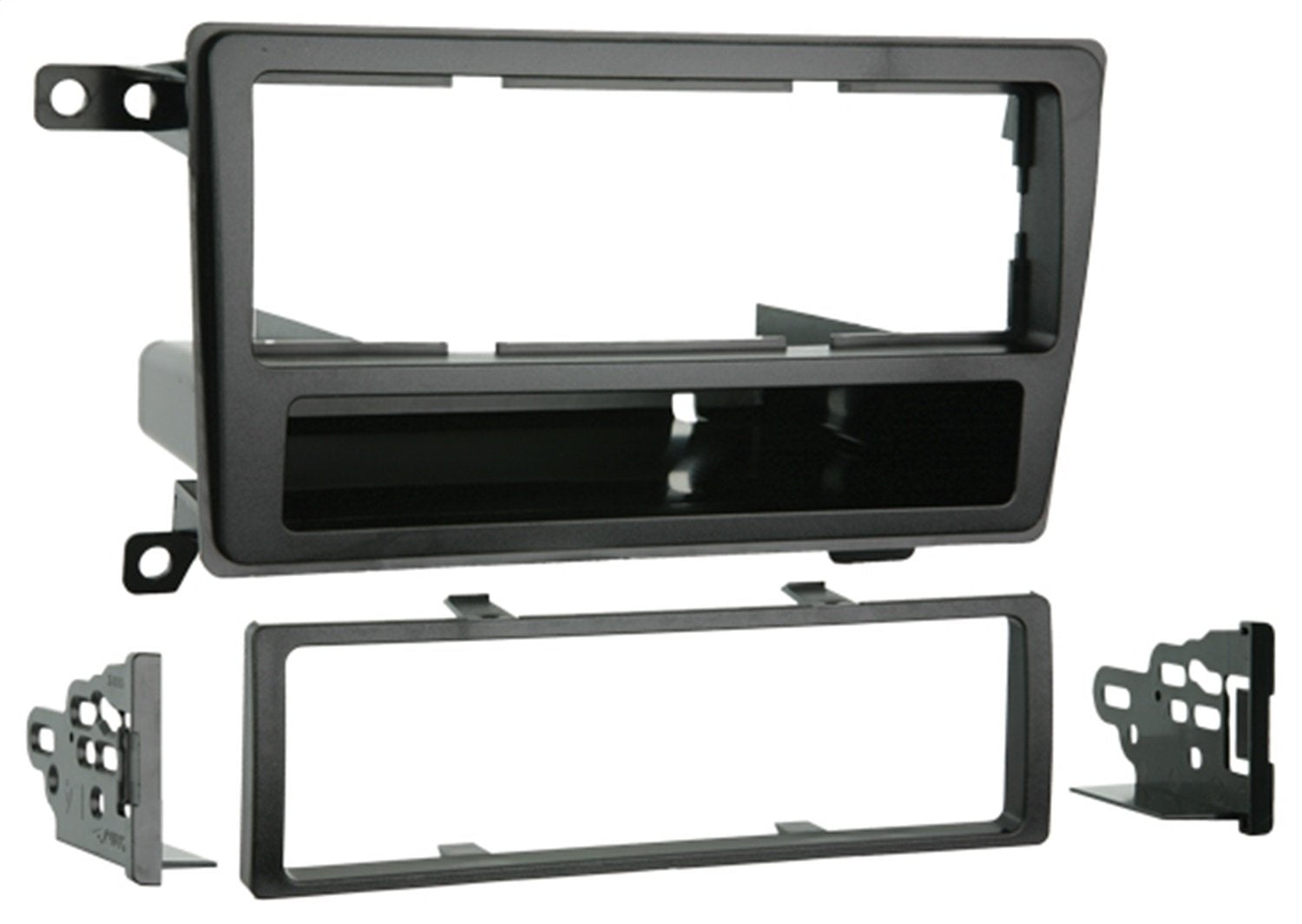 Metra 99-7403 Single Din Installation Kit With Pocket For 2003 Nissan Pathfinder (Black)