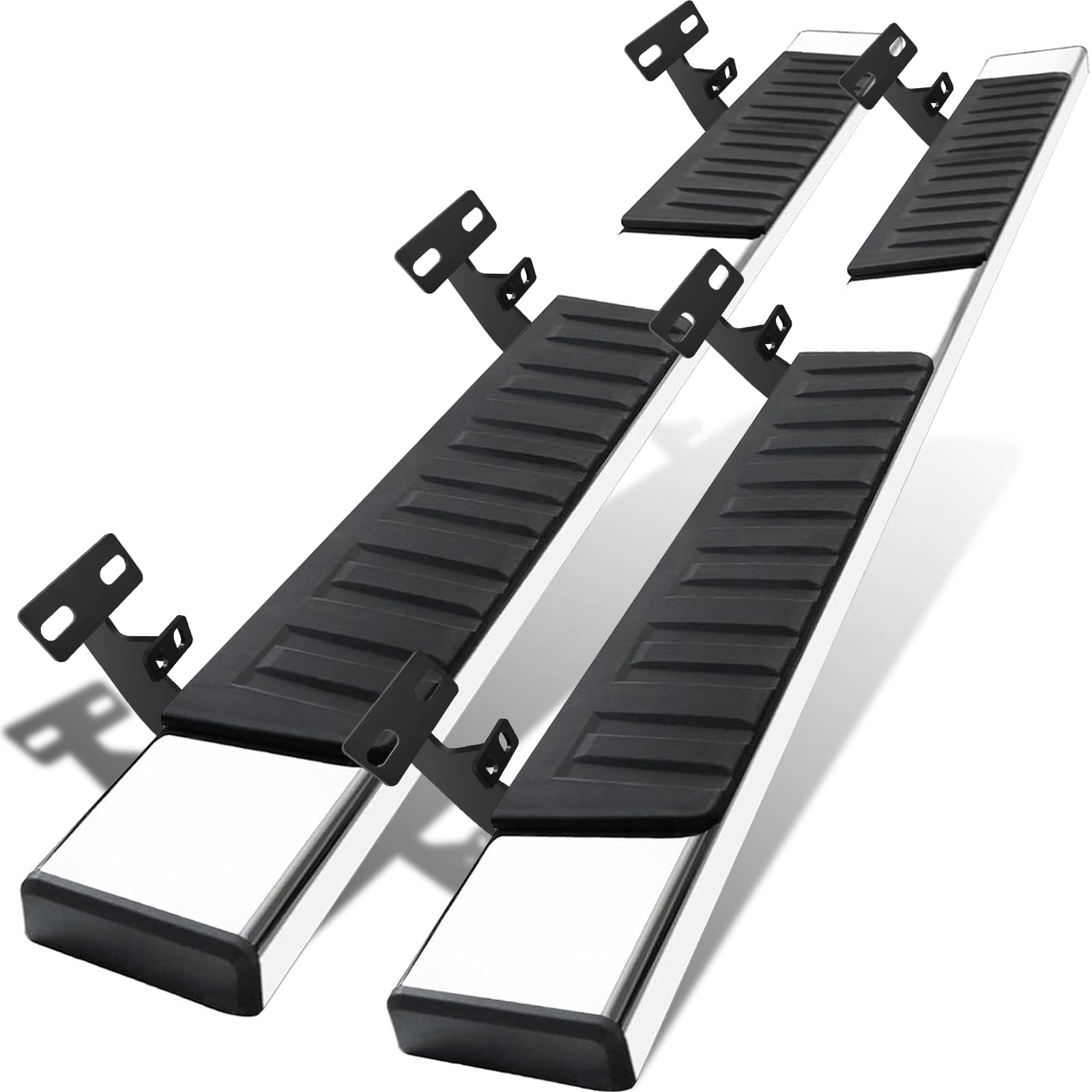 Comnova 6 Inches Running Boards For 2009-2018 Dodge Ram 1500 Crew Cab(Including 2019-2024 Classic)/10-24 Ram 2500/3500, Running Boards & Steps For A Dodge Ram 1500.