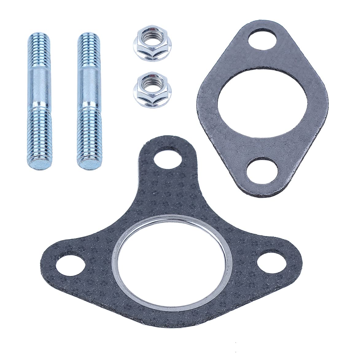 Mtanlo 1 Sets Muffler Exhaust Gasket Bolt For Honda 13Hp 11Hp 9Hp 8Hp Gx390 Gx340 Gx270, Muffler Gasket Set, Bolt Exhaust Studs,