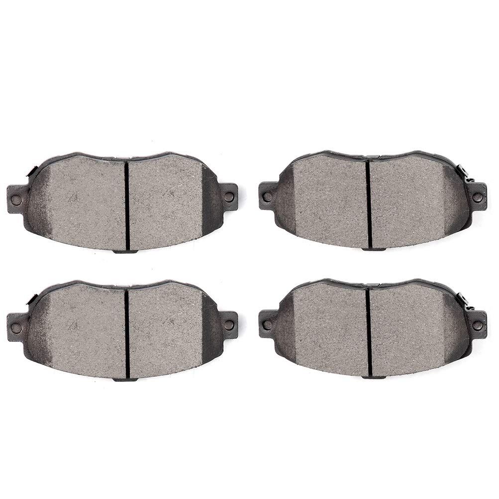Cciyu D619 Front Ceramic Brake Pads Kits 4Pcs Fit For 93-05 For Lexus Gs300,98-00 For Lexus Gs400,01-05 For Lexus Gs430,01-05 Fo