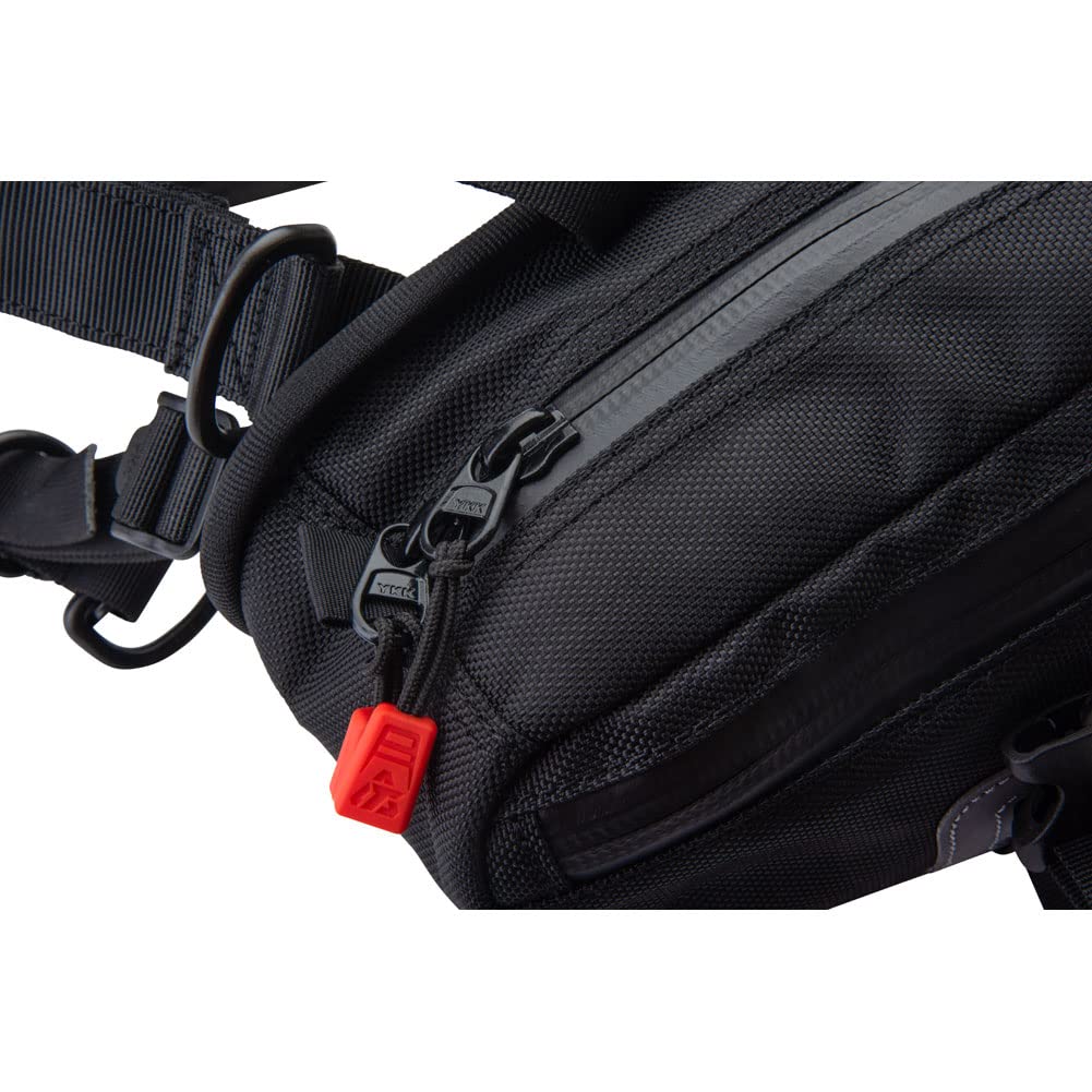 TUSK Traverse Pannier Bags with X-Small Dry Duffel Tail Bag, Black/Grey, Nylon, Model 200-582-0004