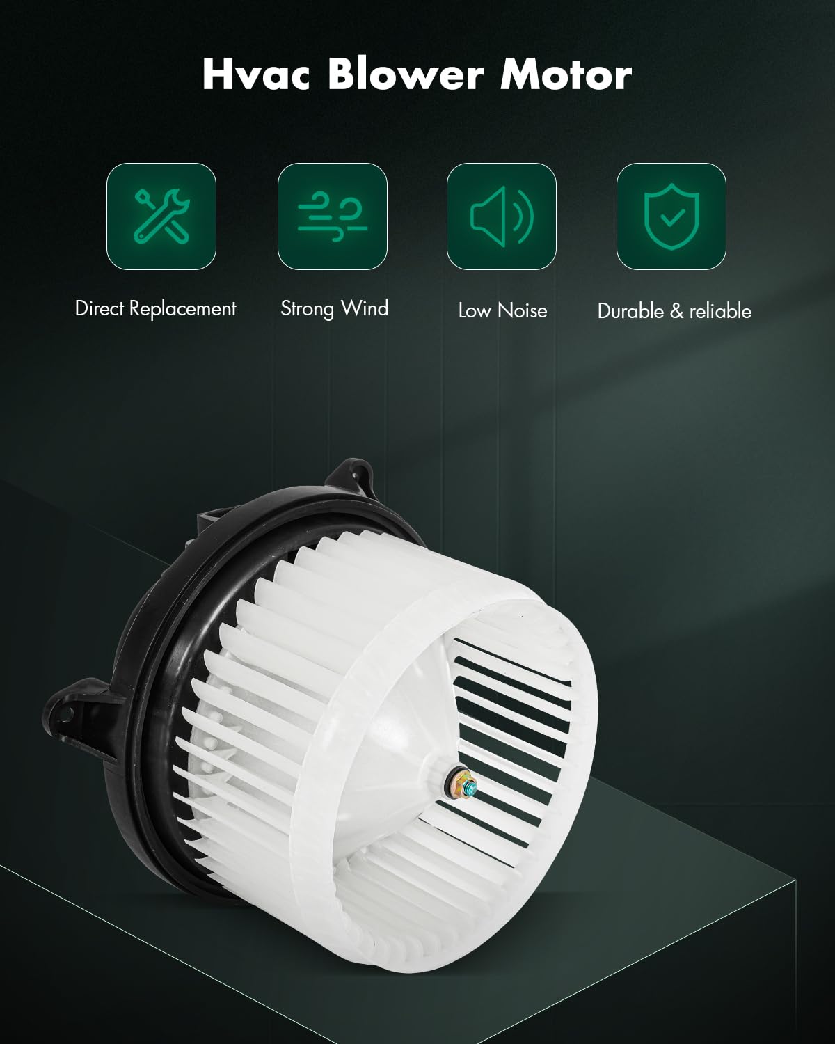 Scitoo 700320 Rear Hvac Blower Motor With Fan Cage For Infiniti For Qx56 2004-2010,For Nissan For Armada 2005-2015,For Nissan Fo