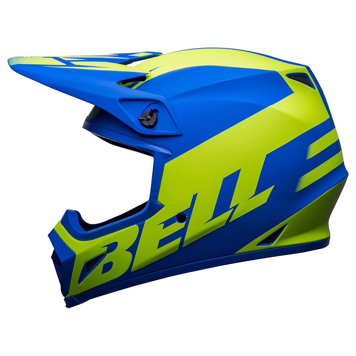 Bell Mx-9 Mips Dirt Helmet (Disrupt Matte Classic Blue/Hi-Viz - 2X-Large)