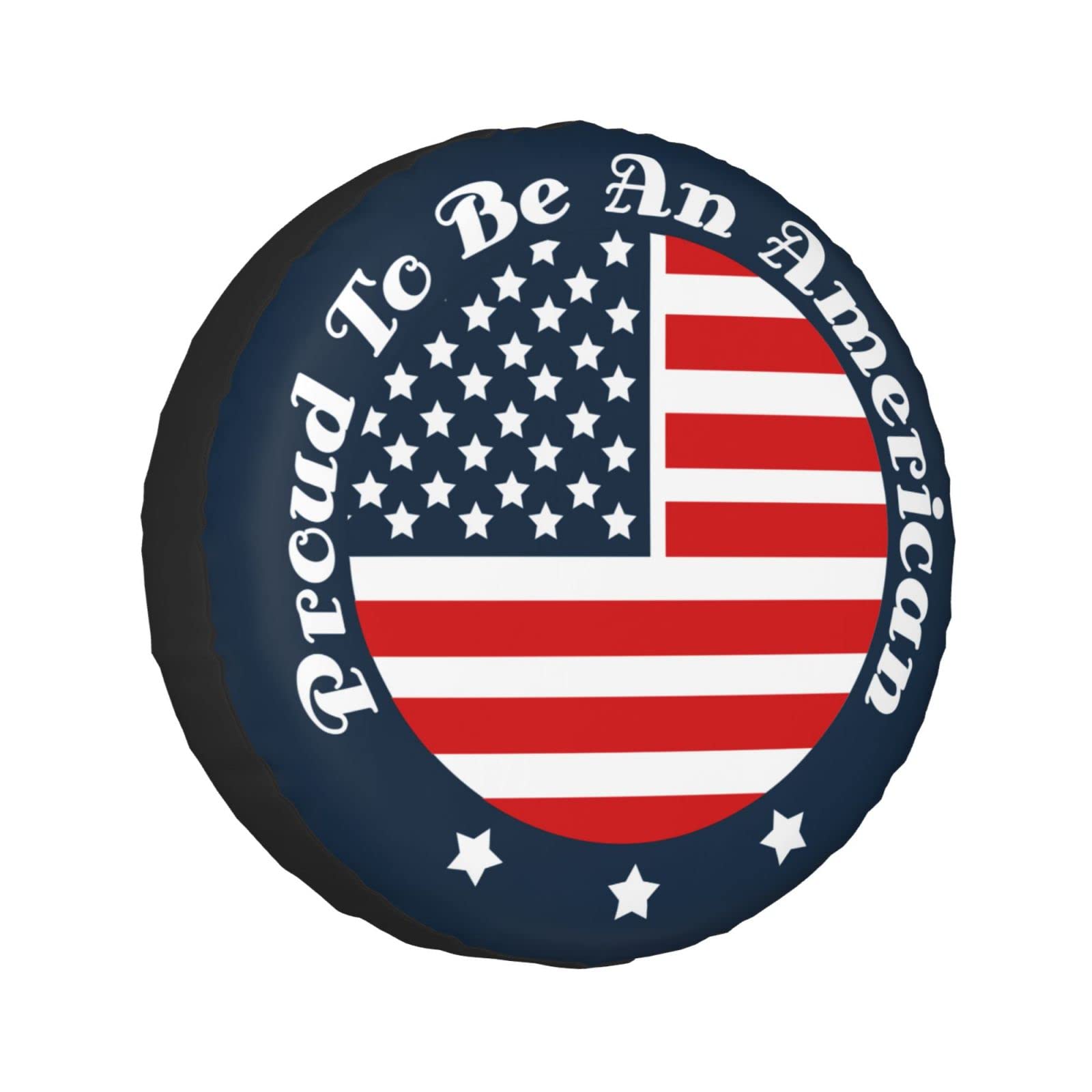 Spare Tire Cover Proud To Be An American Tire Covers Weatherproof Wheel Protector Universal Fit For Camper Trailer Rv Suv Truck