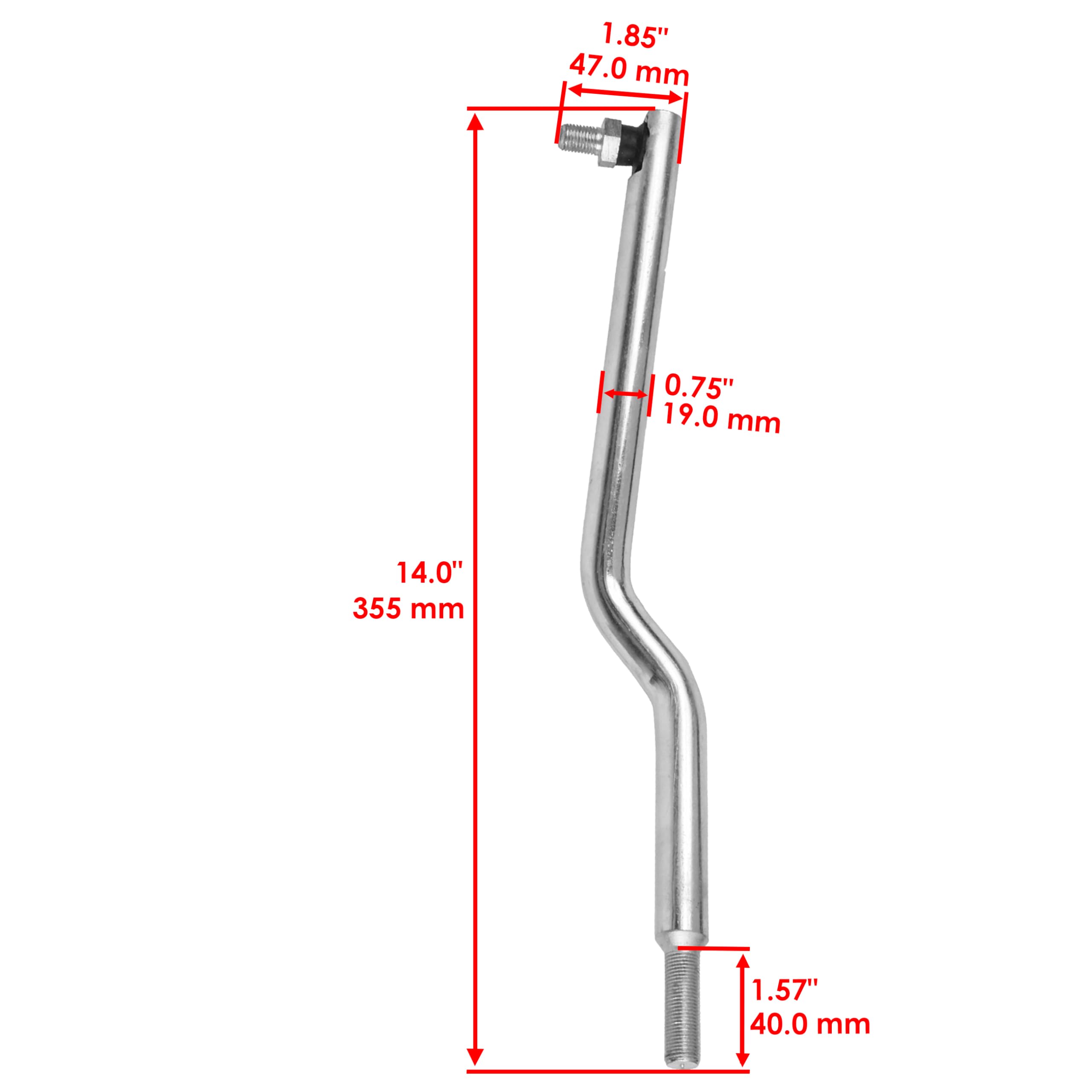 Caltric Drag Link Kit Compatible with John Deere 116 165 130 160 170 175 180 185 AM39888 AM38579
