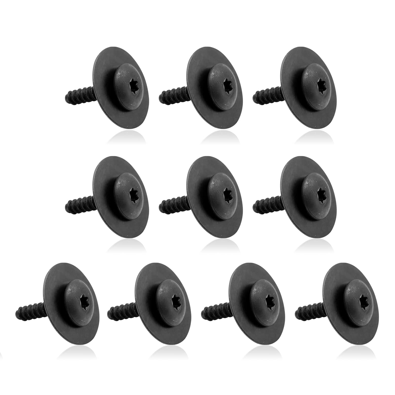 Fender Liner Splash Shield Bolt Screw 11548270 Compatible with GM Chevro-let Camaro Colorado Cruze Equinox Impala Malibu Travers