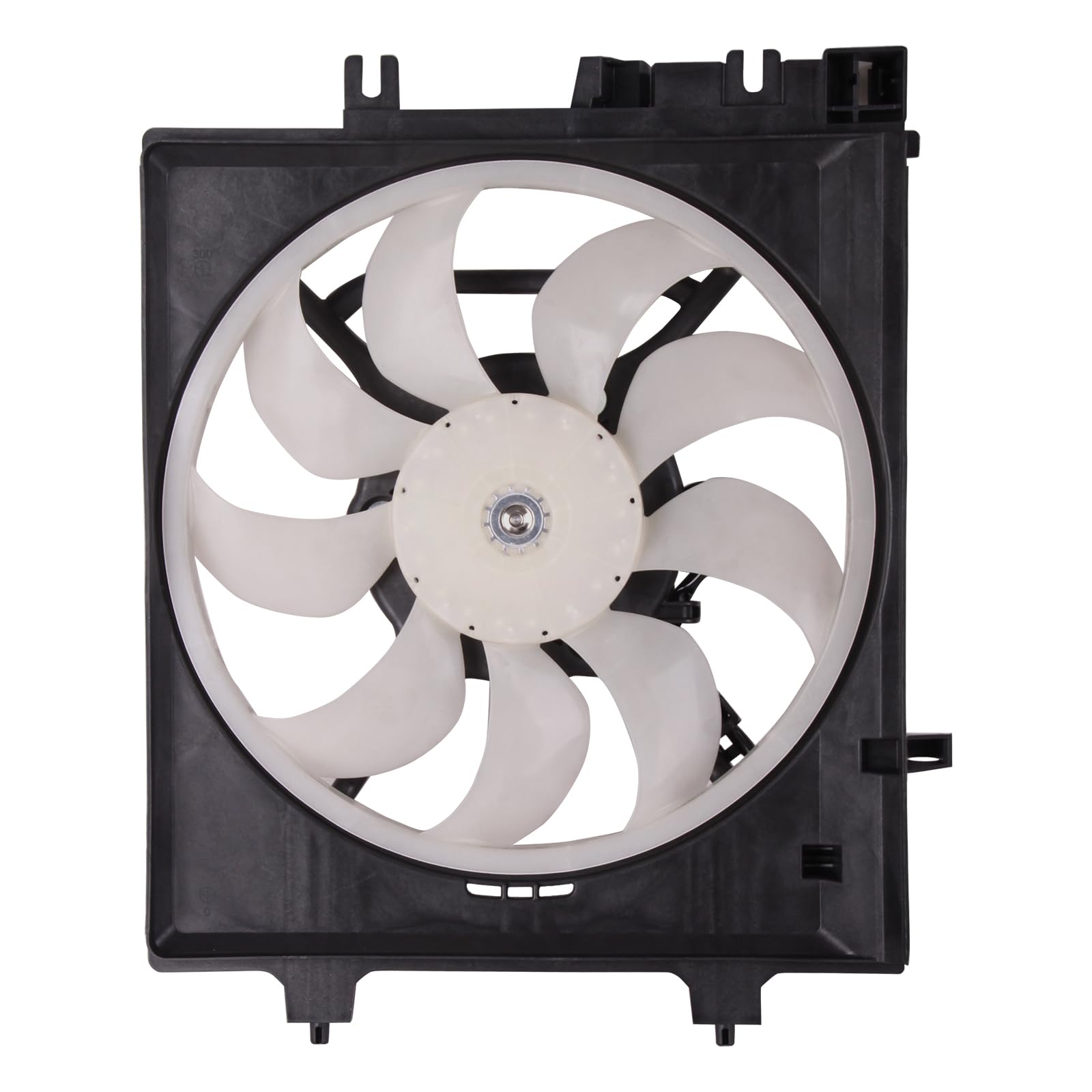 TYG Upgraded Cooling Fan Assembly for 2019-2021 Subaru Forester 2.5L LH | Racing-Level OE Replacement Engine Radiator for 45122-