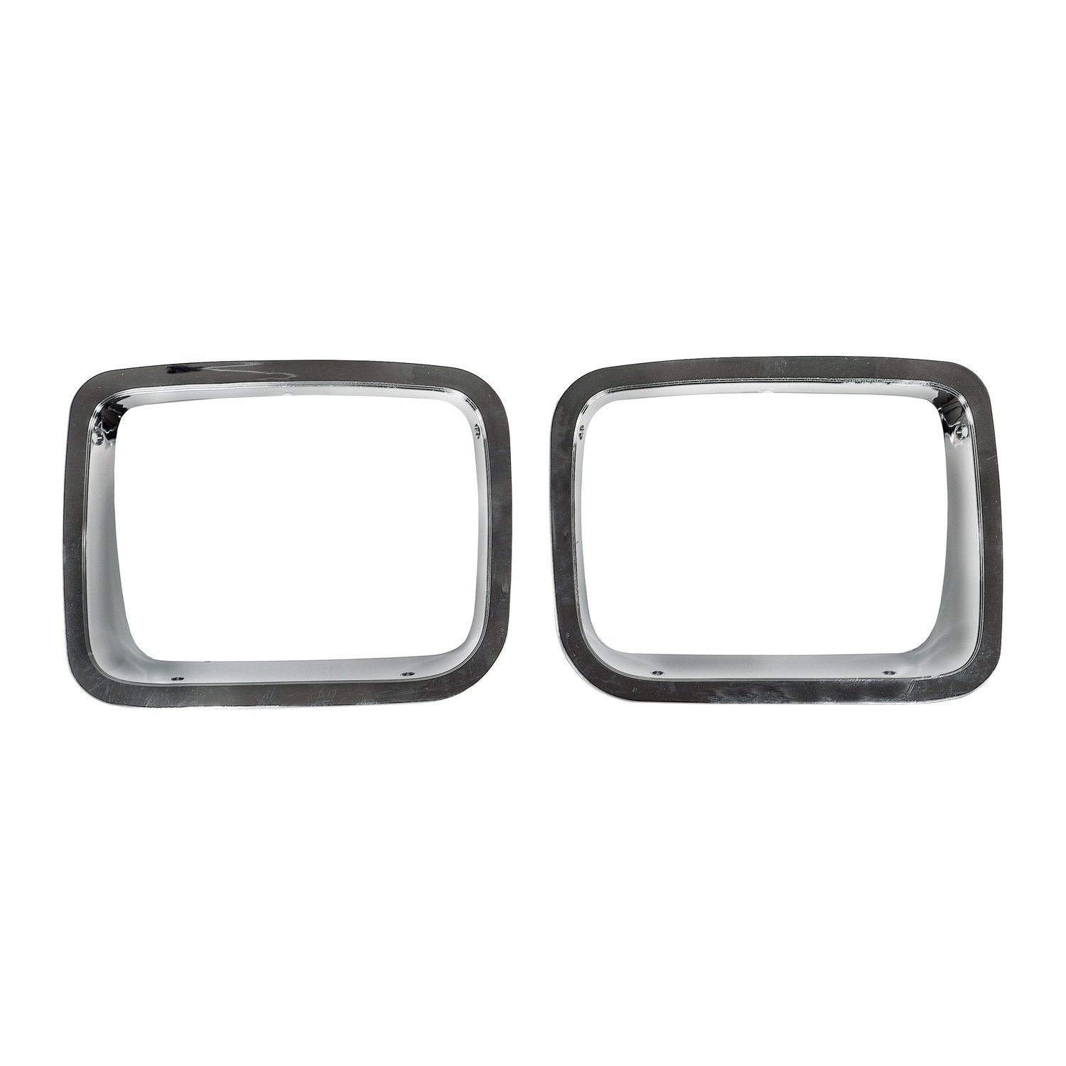 Omix-Ada | 12419.05 | Headlight Bezel Kit, Chrome | Oe Reference: 56003104K | Fits 1987-1995 Jeep Wrangler Yj