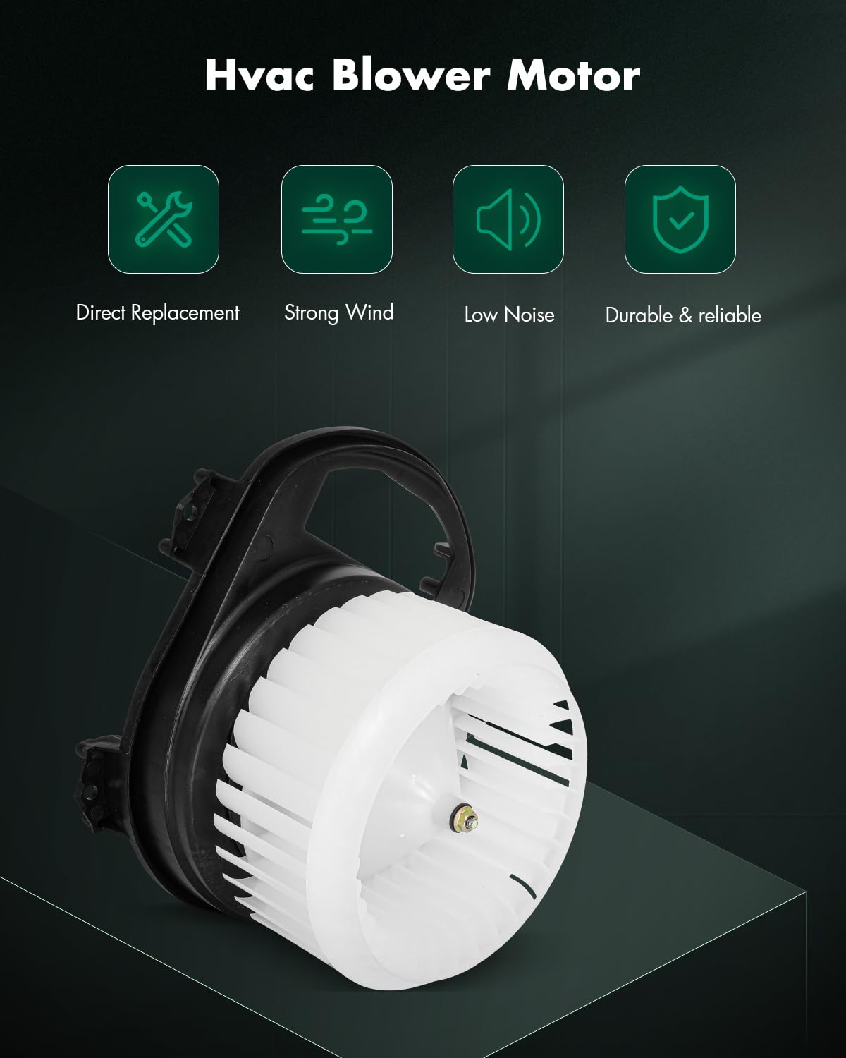 SCITOO 700338 Front HVAC Blower Motor with Fan Cage For Infiniti For QX30,For Mercedes-Benz For CLA250,For Mercedes-Benz For CLA