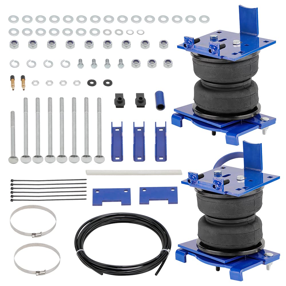 Maxpeedingrods Rear Air Suspension Bags Kit 5000 Lbs For Ford F-150 2004-2014 4Wd Air Helper Spring Kitv W/Internal Jounce Bumper