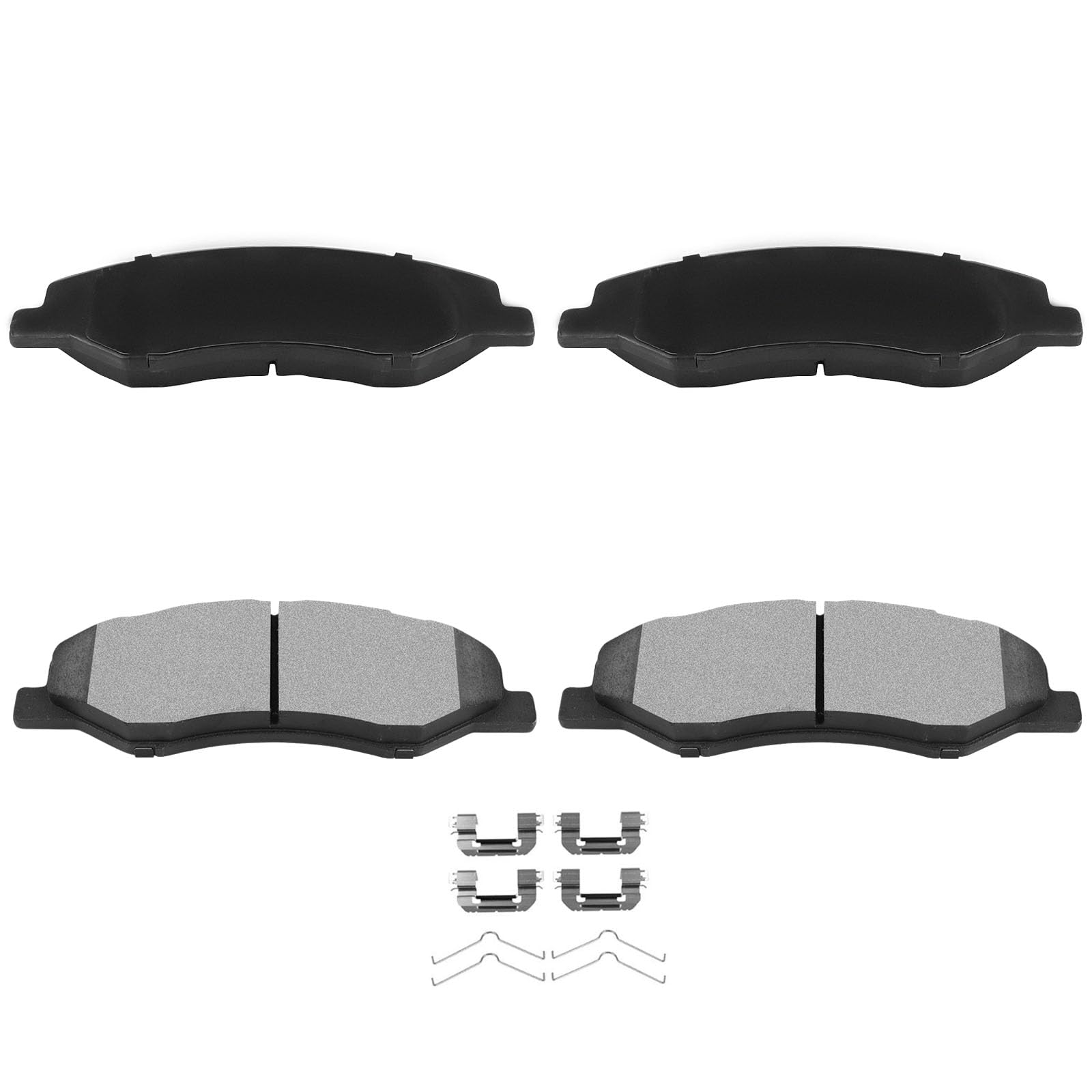 Automuto 4Pcs Front Ceramic Disc Brake Pads Set D2089 For Honda Odyssey 2018-2019