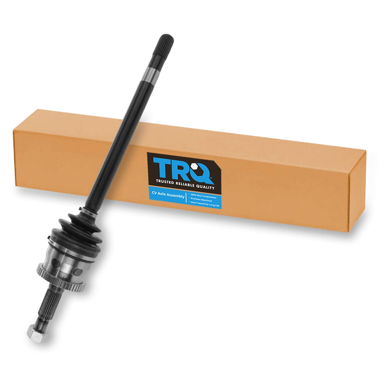 Trq Front Left Cv Axle Shaft Assembly Drivers Side Compatible With 1999-2004 Jeep Grand Cherokee