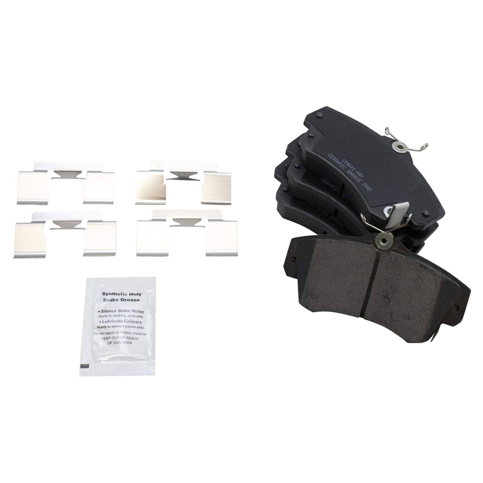 Trq Front Brake Pad & Rotor Kit Ceramic Compatible With 2001-2010 Chrysler Pt Cruiser