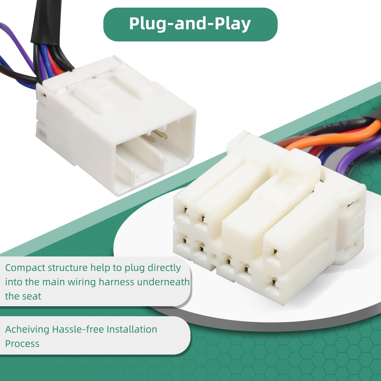 Briidea Load Equalizer And Stabilizer Controller/Resistor Compatible With Harley Davidson Motorcycle, Led Turn Signals, Plug And
