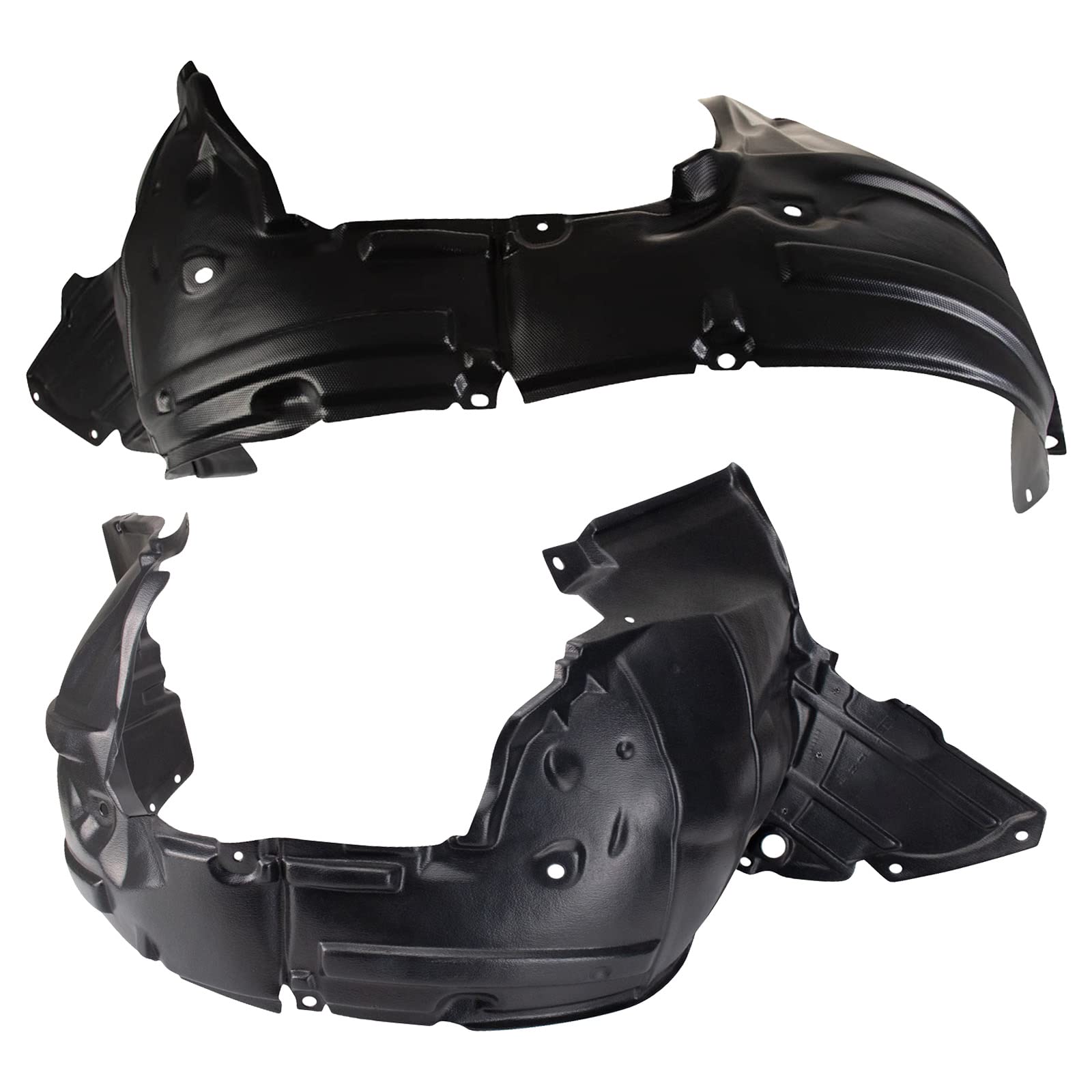 Trq Inner Fender Liner Set Compatible With 2017 Nissan Sentra Ni1248163 Ni1249163