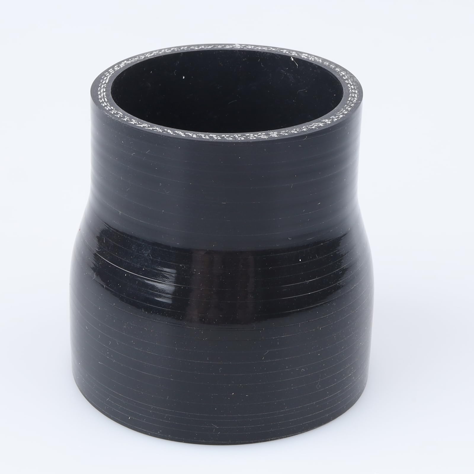 Ac Performance Id 2.75'' To 2.25'' (70Mm To 57Mm) Silicone Hose Straight Reducer 3-Ply Reinforced Black, 3'' Length