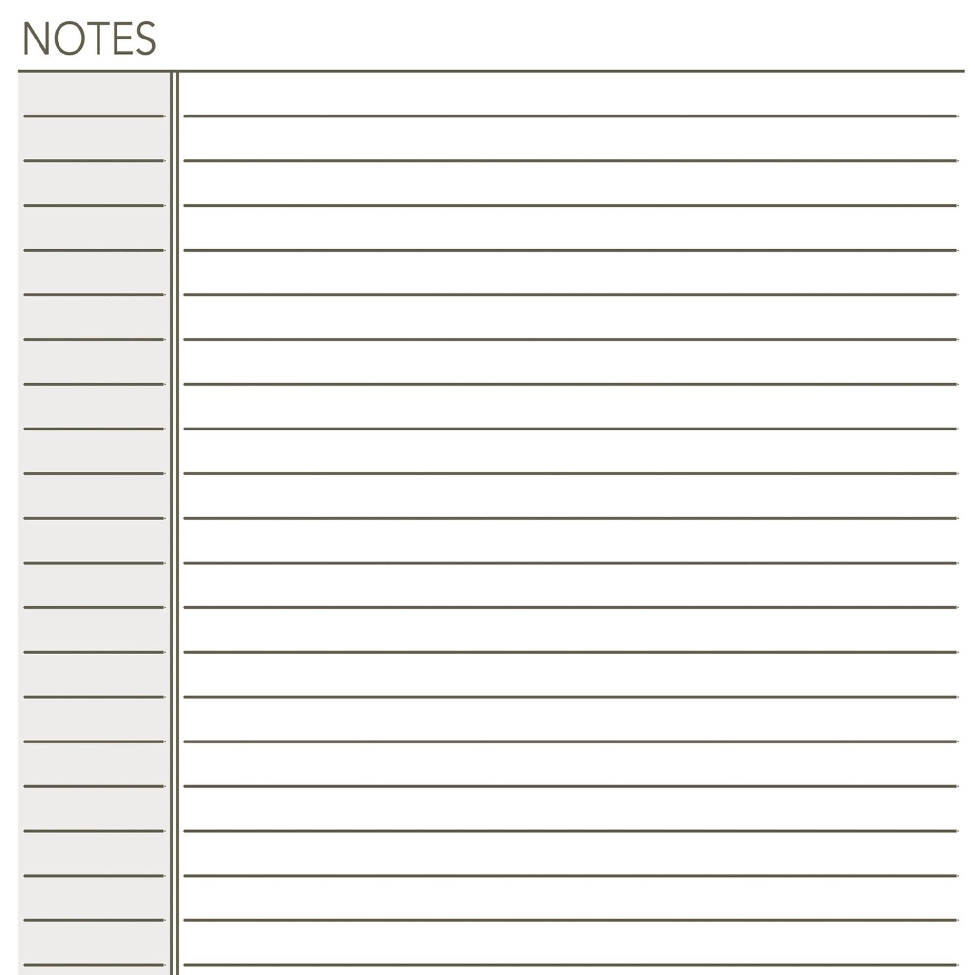At-A-Glance Day Runner Lined Notepad Pages, 87275 Day-Timer, Refill, Loose-Leaf, Undated, For Planner, 5-1/2'' X 8-1/2'', Size 4