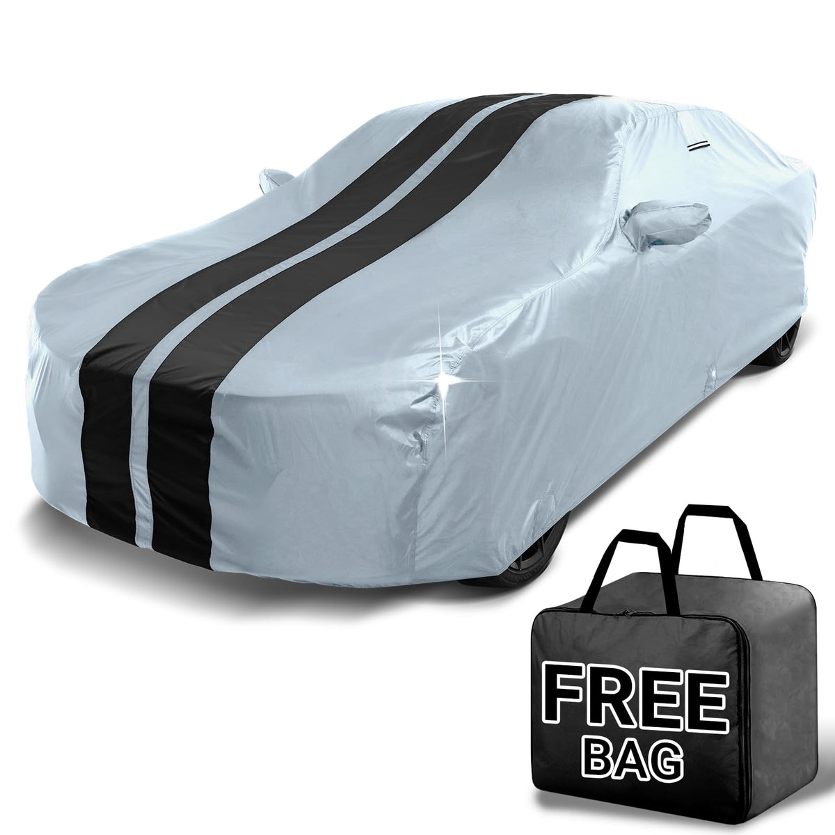 iCarCover Custom Car Cover for Chevy SS (2014-2017) Waterproof All Weather Rain Snow UV Sun Protector Full Exterior Indoor Outdo