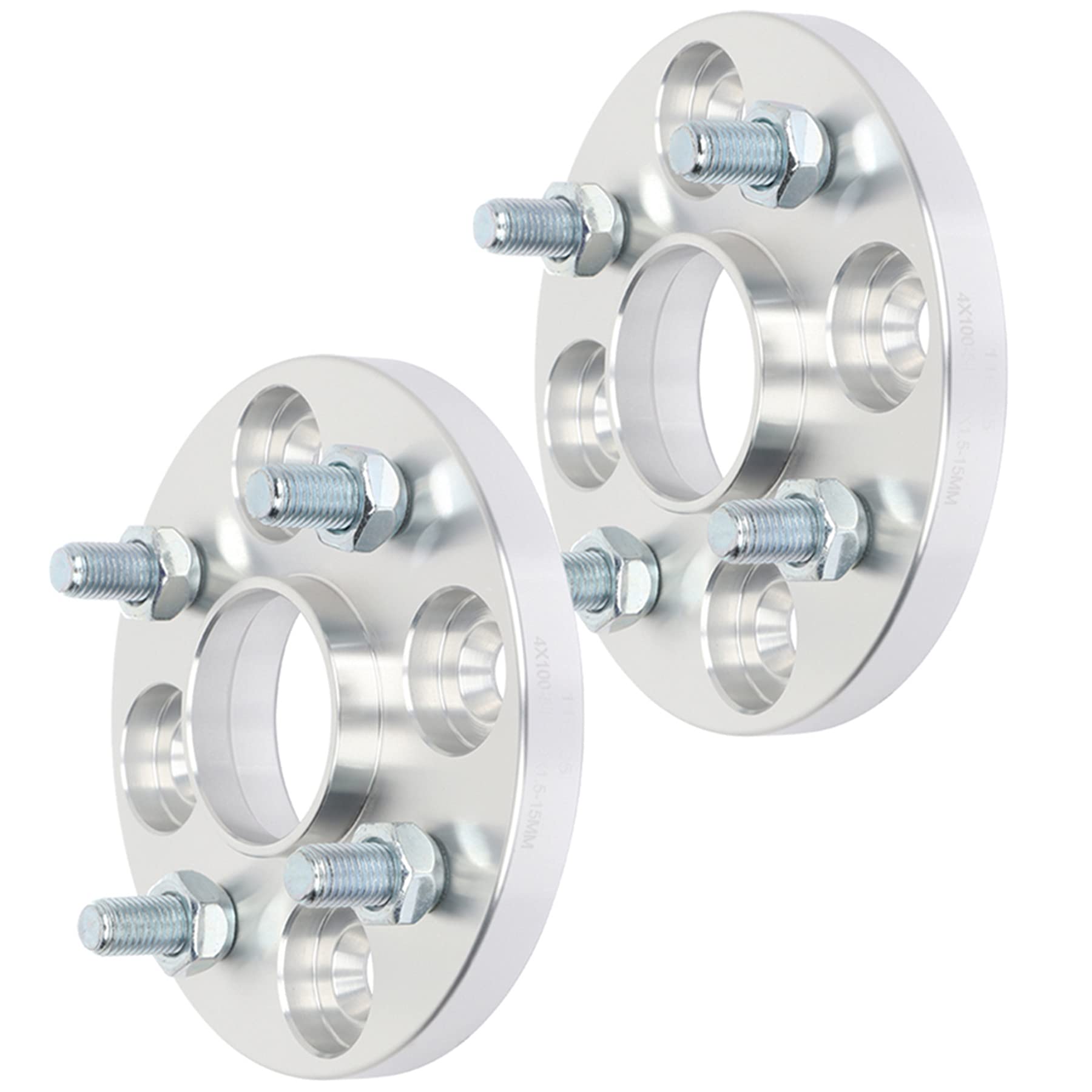Roadfar 15Mm Wheel Adapters 4X100 To 4X100 Wheel With 12X1.5 Studs 54.1Mm Fit For 2016-2018 For Mx-5 Miata 2001-2009 For Prius 2