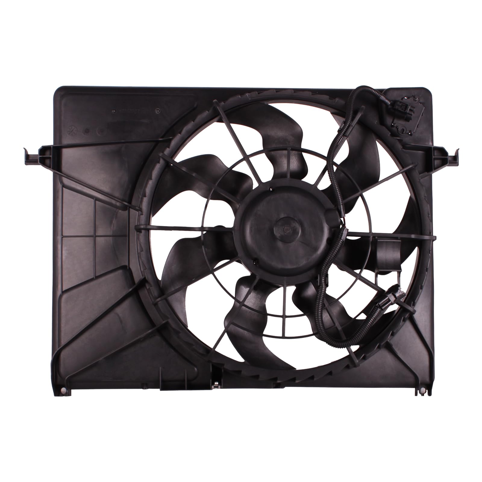 TYG Upgraded Cooling Fan Assembly for 2006-2010 Kia Optima/Magentis 2.4L | Racing-Level OE Replacement Engine Radiator for 25380