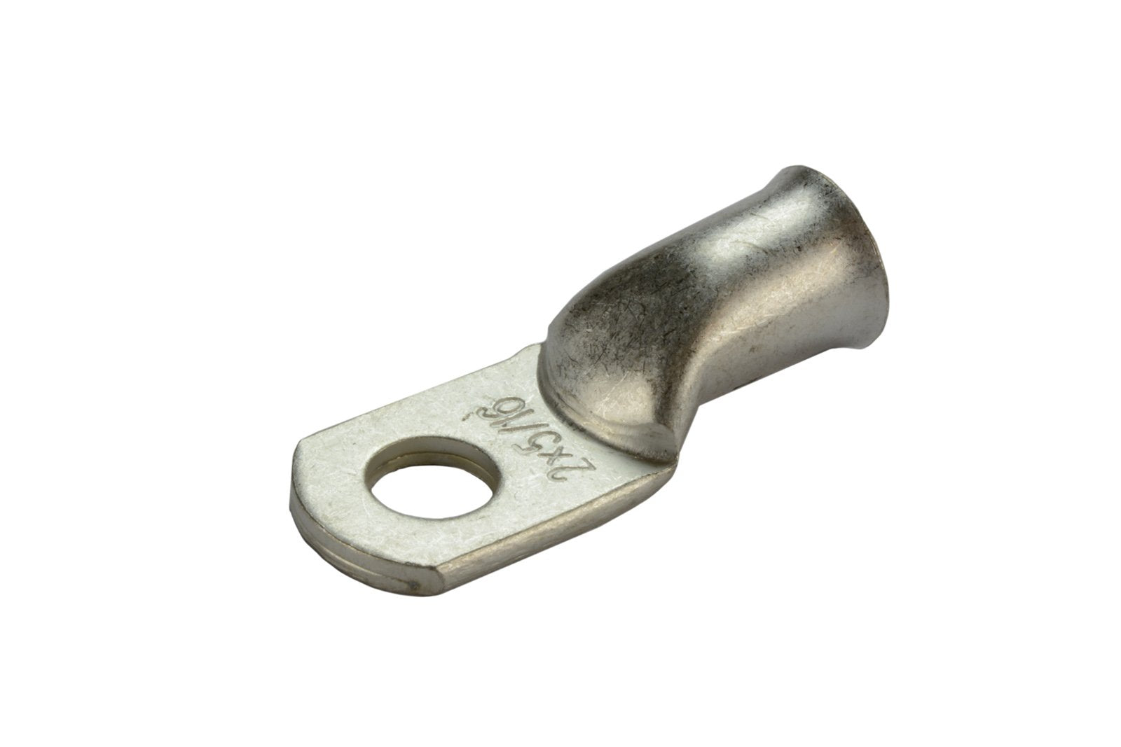 Temco 50 Pack Tinned Copper Welding Battery Cable Ends, Lugs Terminal 2 Awg 5/16'' Hole - Marine Grade (6 Awg To 1/0 Awg Options