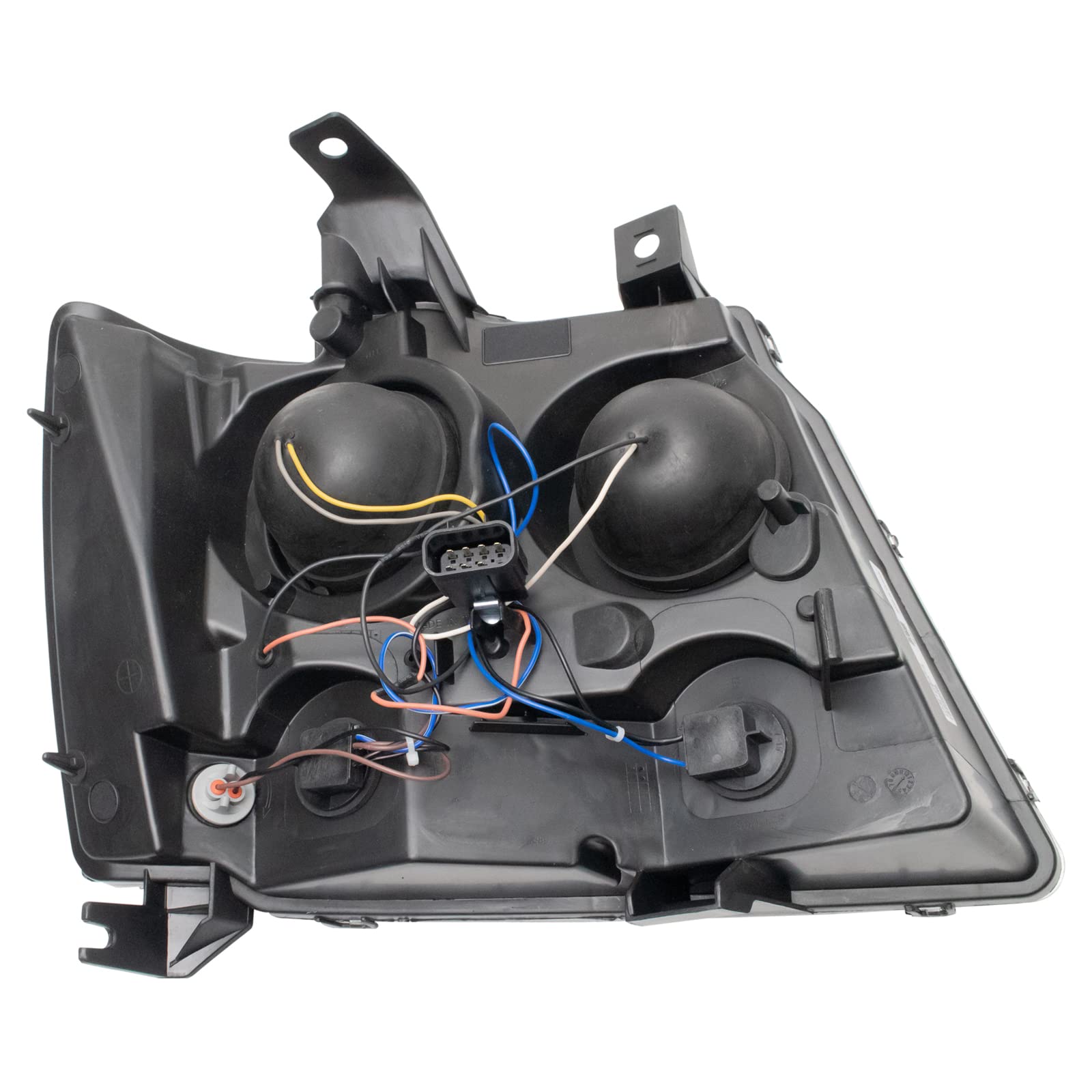 Trq Headlight Assembly Set Headlights Driver & Passenger Side Halogen Compatible With 2007-2013 Chevrolet Avalanche 2007-2014 Su