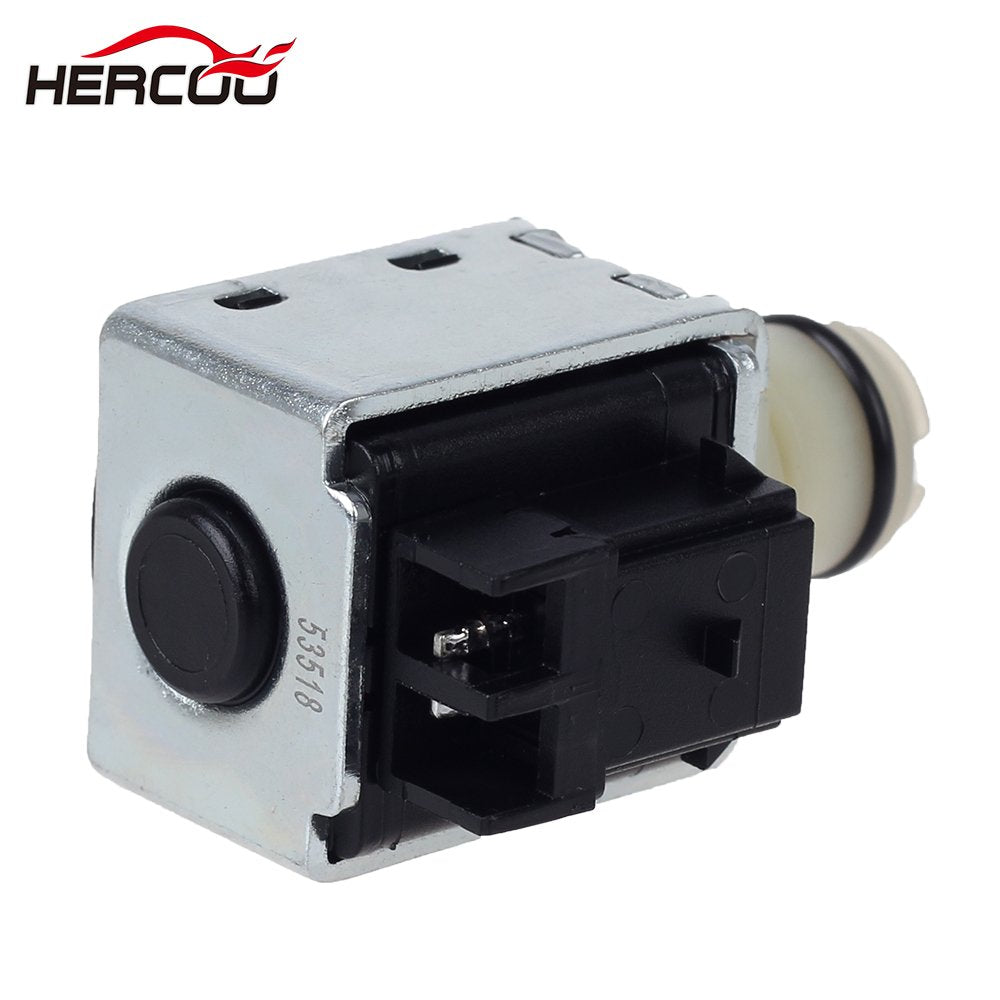 Hercoo 4L60E Shift Transmission Solenoid Valve A&B With Filter Gasket Kit Compatible With 1998-Up Gm Chevrolet Buick Pontiac Trucks