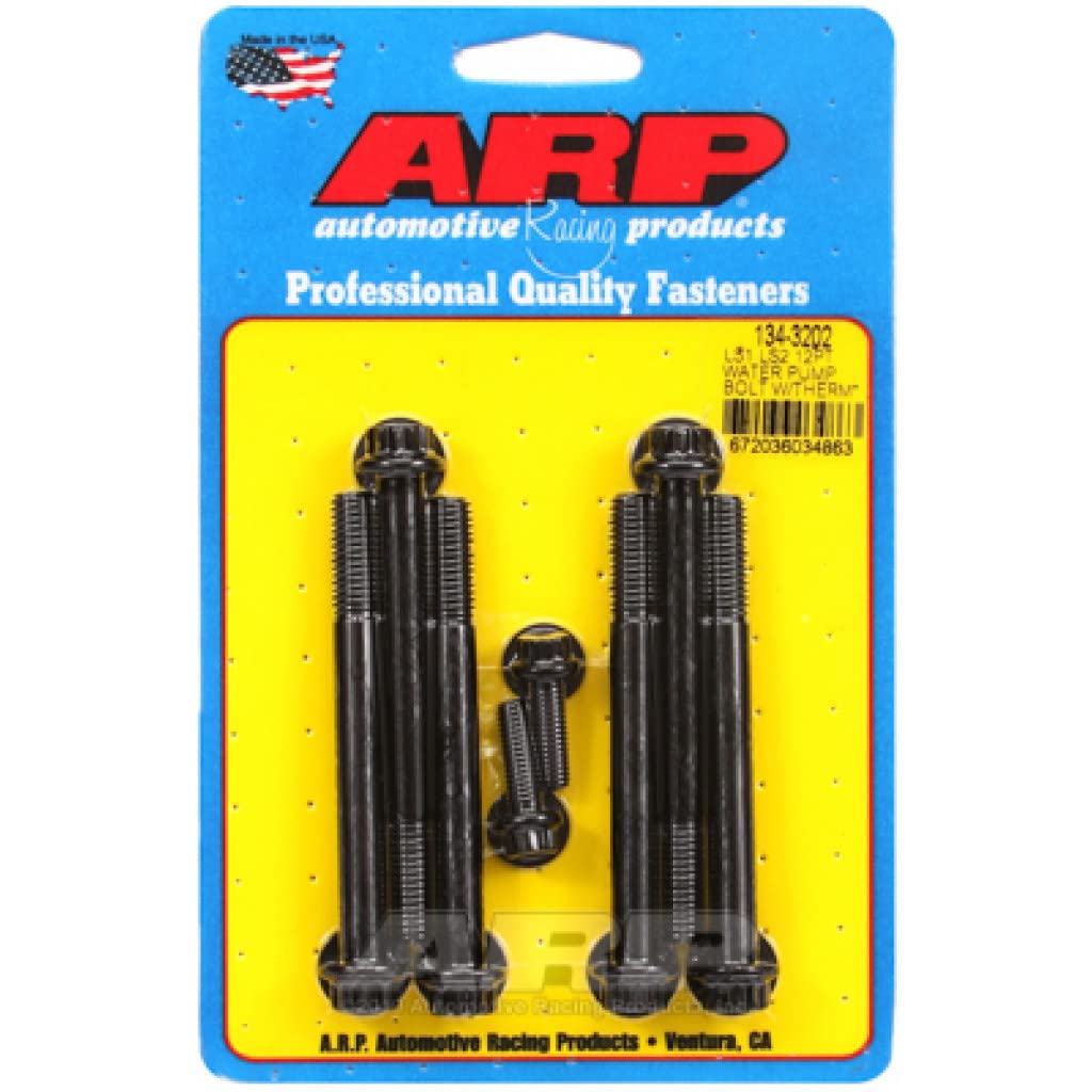 ARP Thermostat Housing Bolt Kit LS1 LS2 12pt Water Pump Bolts