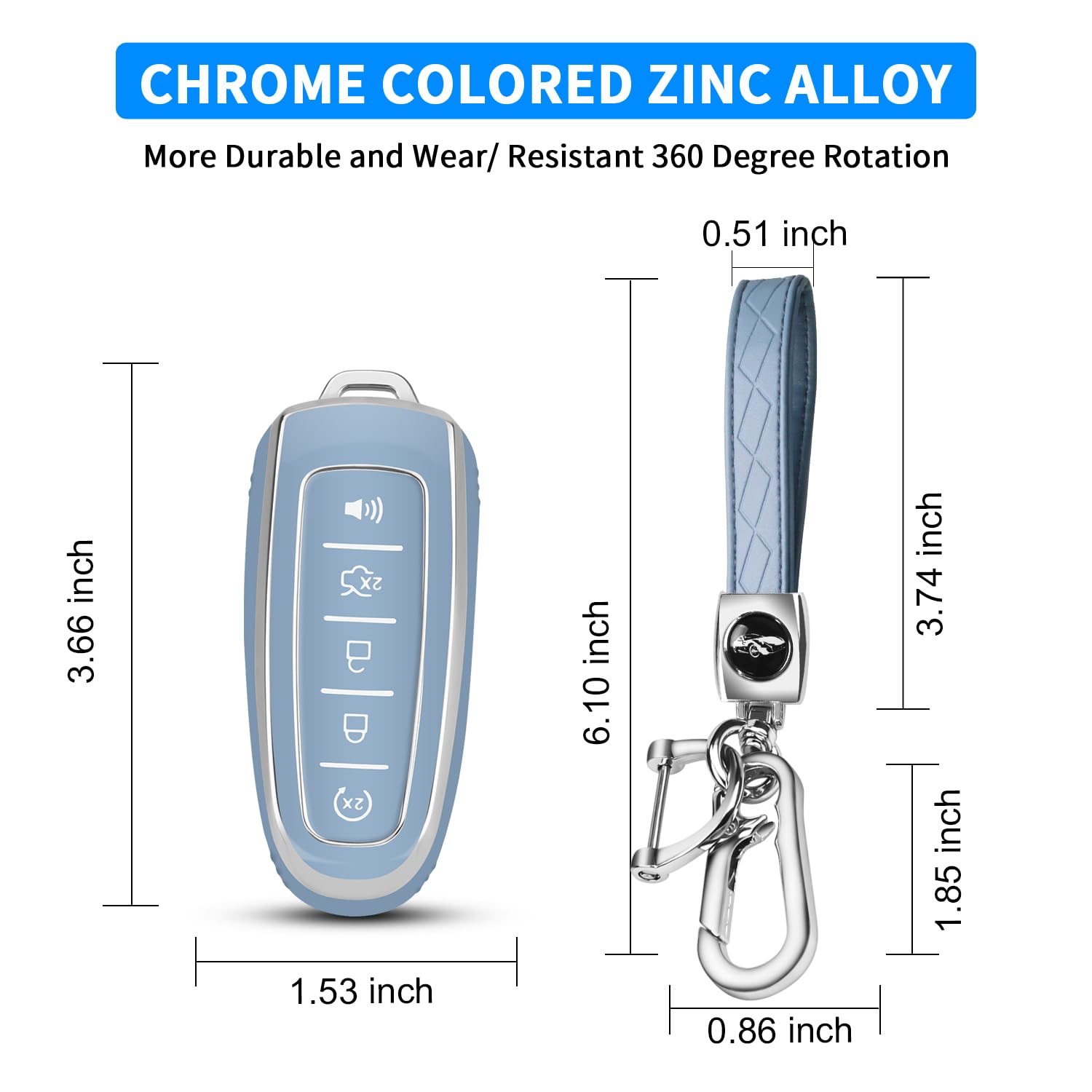 Qbuc For Ford Key Fob Cover,Soft Tpu Car Key Case Protector With Keychain Compatible With Ford C-Max Edge Escape Expedition Expl