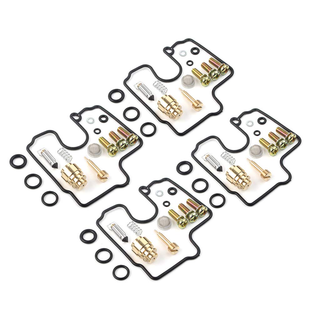 Newsmarts 4X Carb Repair Carburetor Rebuild Kit For Suzuki Gsx-R 600 1997-2000 / Gsx-R750 1997 / Gsx-R750W 1996 / Vl1500 Intruder 1500 1998-2004