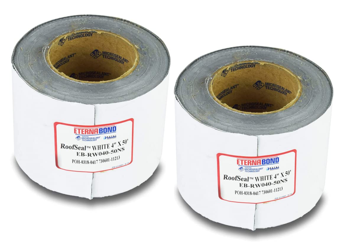 Eternabond Rsw-4-50 Roofseal Sealant Tape, White - 4' X50' - Pack Of 2