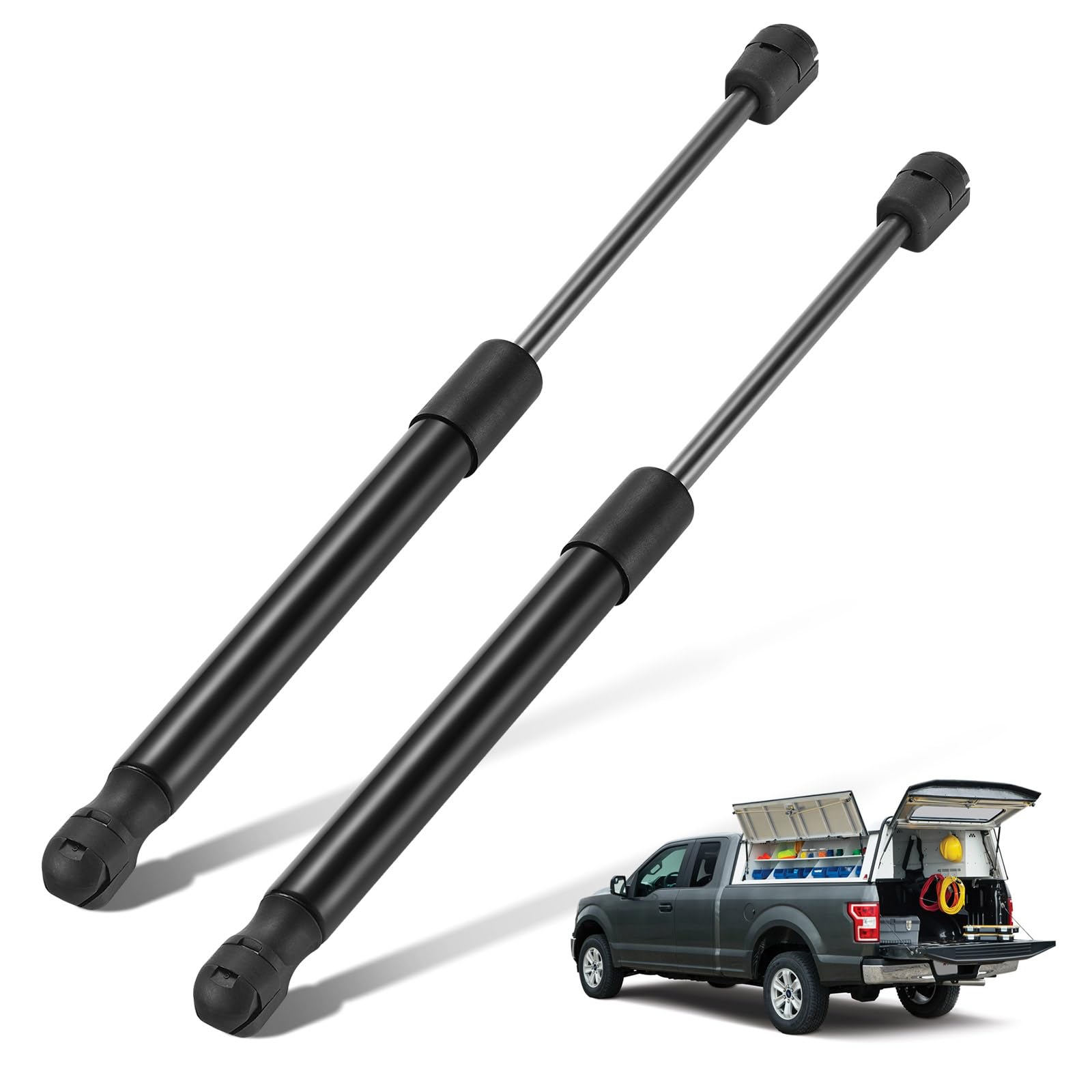 Bdfhyk C16-04464 13 Inch/30Lbs (133N Gas Struts Shocks For Camper Shell Window Pickup Leer Topper Canopy Truck Weatherguard Tool