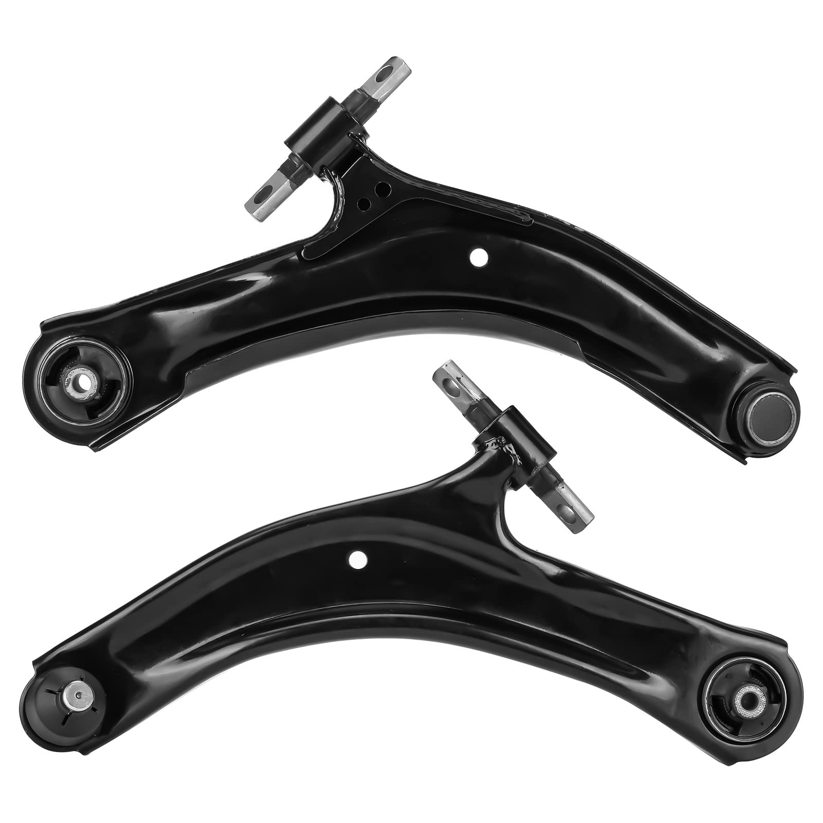 Front Lower Control Arms w/Ball Joints for 2008-2013 Nissan Rogue 2.5L, 2014-2015 Nissan Rogue Select 2.5L (2pc)