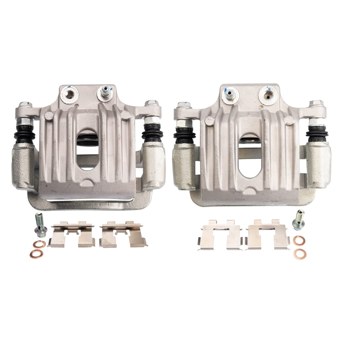 Trq Rear Brake Caliper Set Compatible With 2007-2009 Hyundai Santa Fe