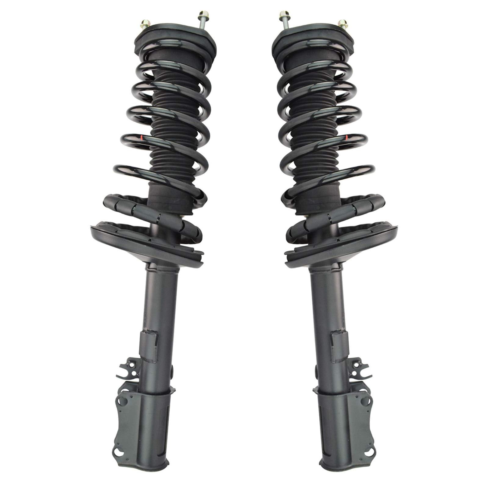 Trq Rear Strut & Coil Spring Assembly Set Driver & Passenger Sides Compatible With 92-01 Lexus Es300 97-03 Toyota Avalon Camry