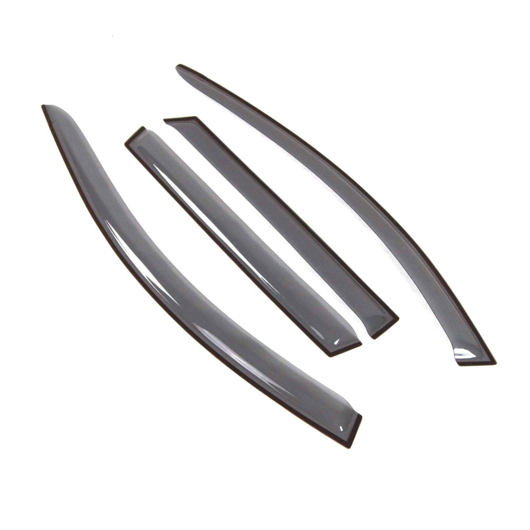 Car Window Rain Guard | Outside Mount Visors Auto Side Window Deflectors | Windows Visor Rain Shields Compatible With 1999-2004