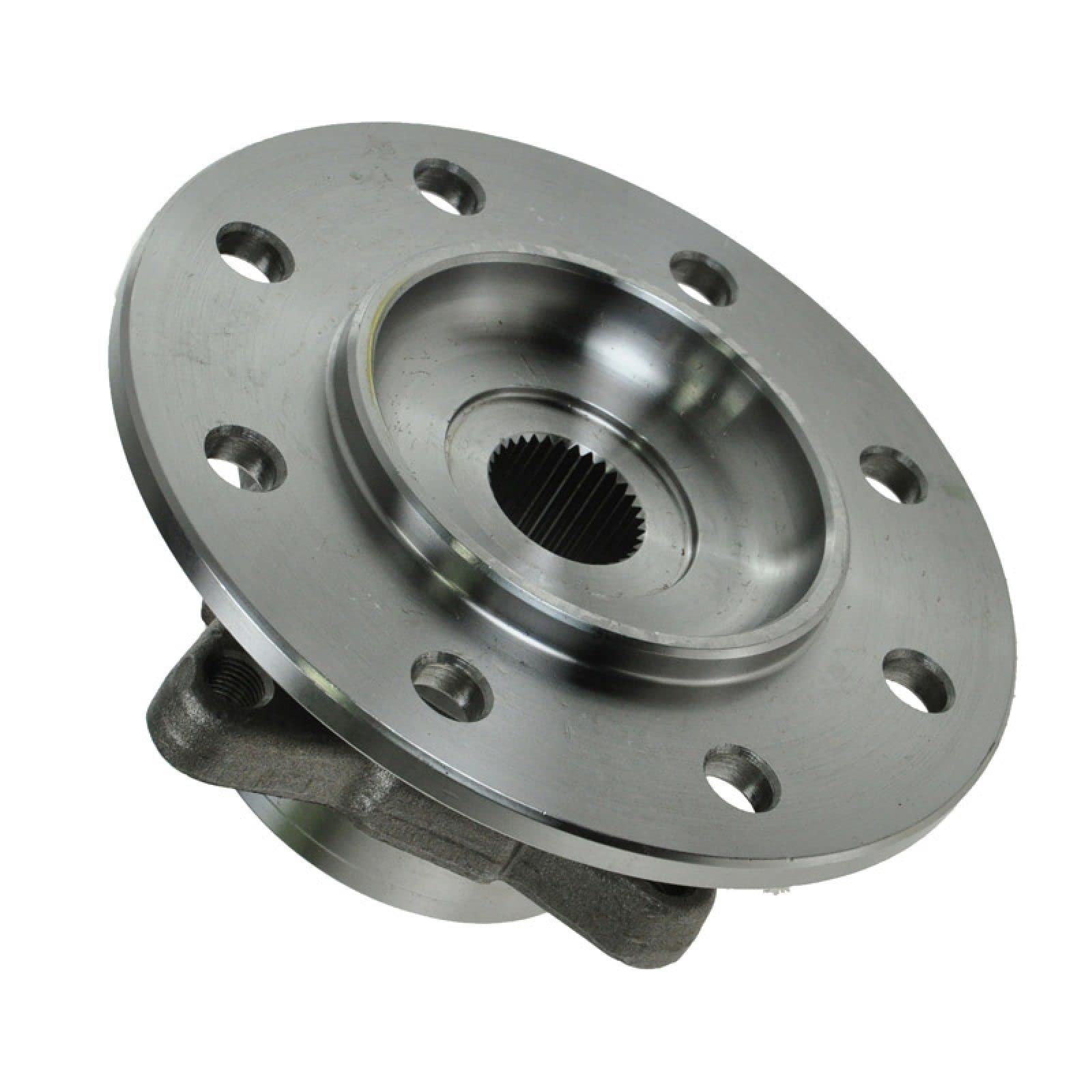 Trq Front Wheel Bearing & Hub Assembly 4Wd With Abs Sensor Compatible With 1988-1994 Chevrolet K2500 1992-1994 K2500 Suburban K3