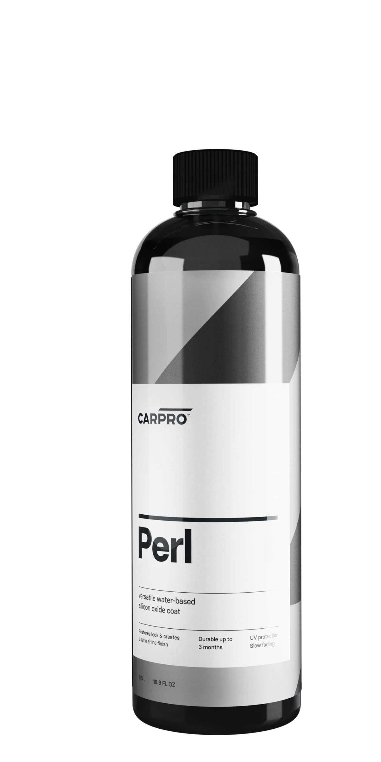 Carpro Perl Plastic & Rubber Protectant - [Plastic, Engine, Rubber, Leather] - Concentrated Tire Dressing, Water Based Uv Protection, Satin Finish - 500Ml (17Oz)