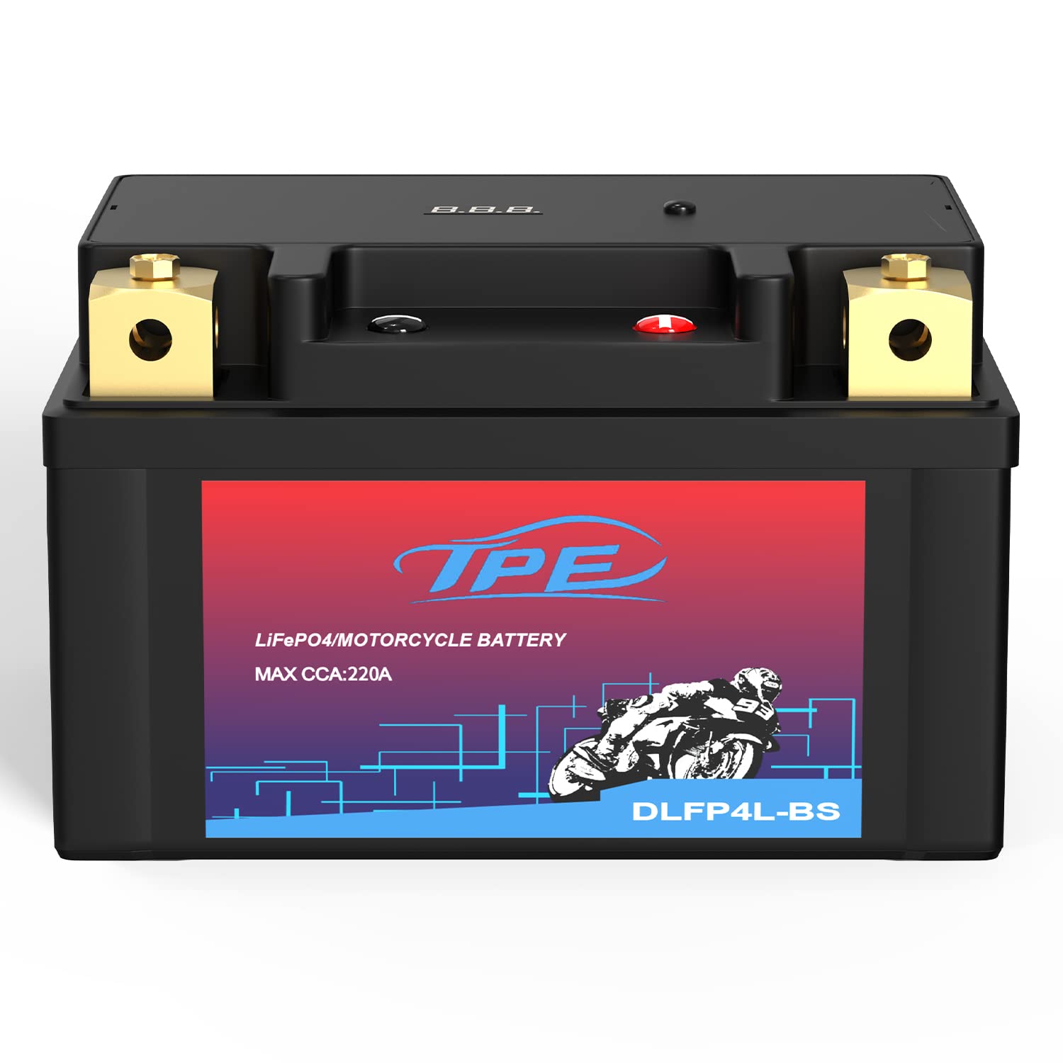 Tpe Lithium Motorcycle Dlf4L-Bs 12V 2.5Ah Atv, Utv, Jet Ski, 4 Wheeler, Quad, Scooter, Motocross