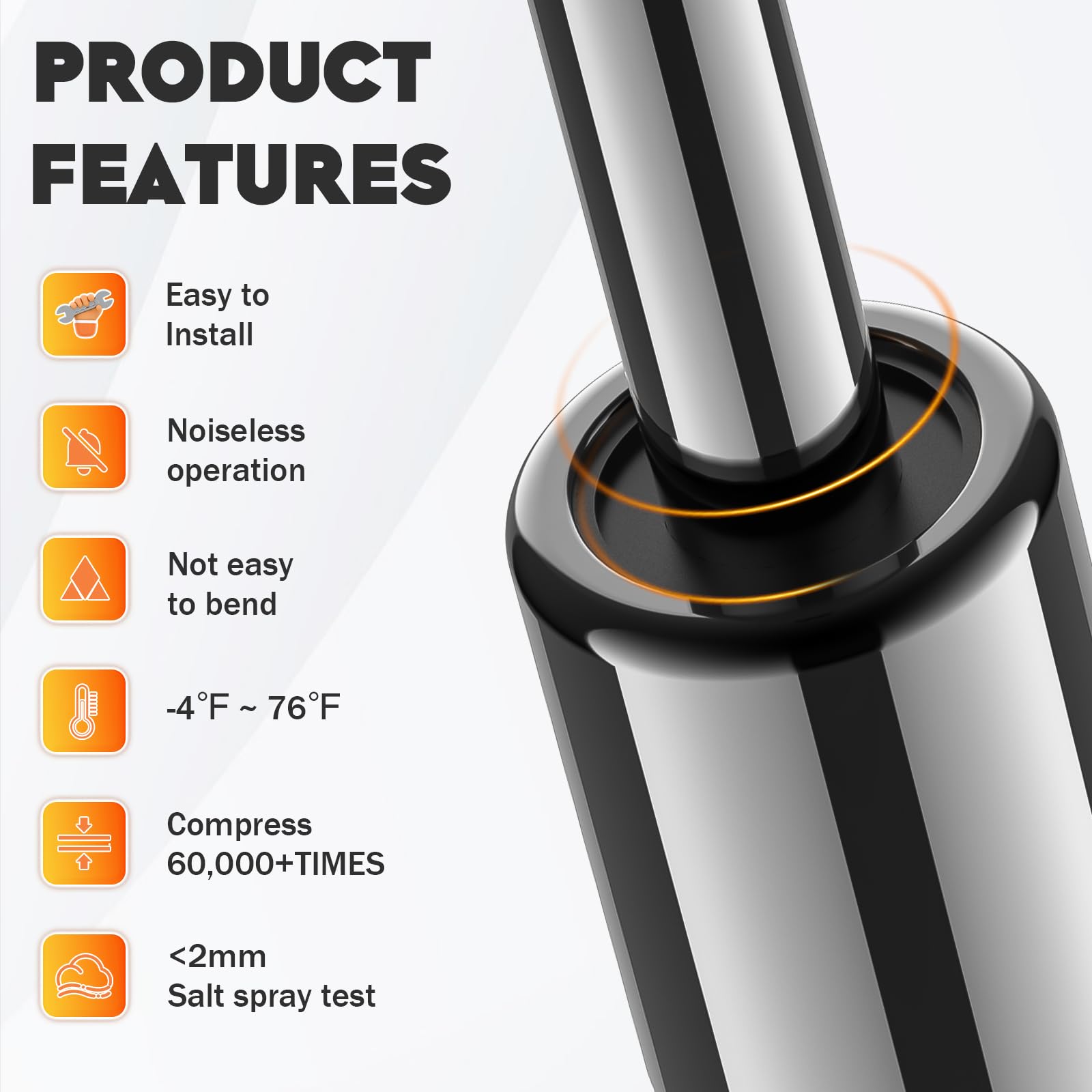 Rear Trunk Lids Lift Supports Struts Gas Springs Shocks For Buick Century 00-05, Buick Regal 99-04, Oldsmobile Intrigue 98-02 Wi