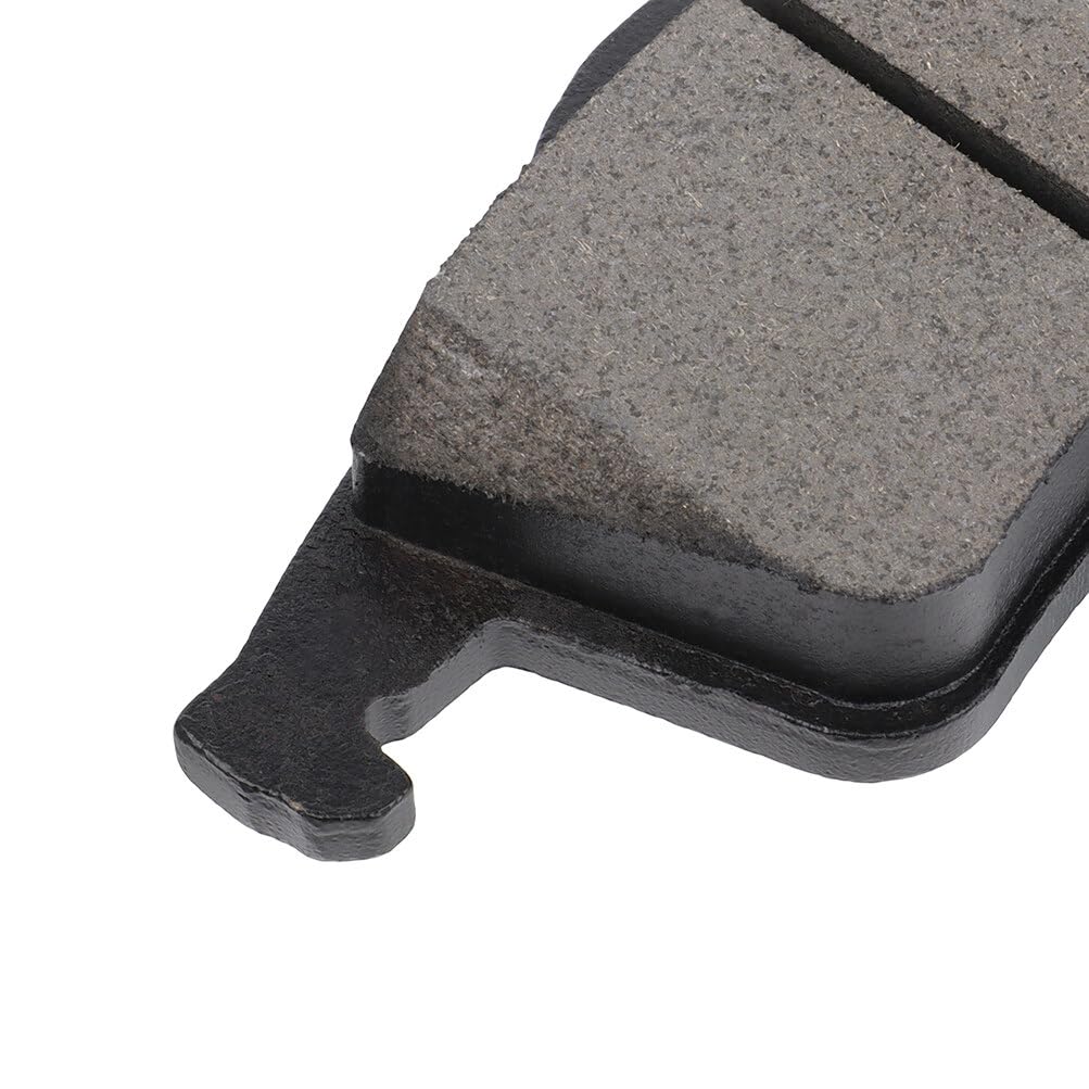 Automuto 4Pcs Rear Semi-Metallic Disc Brake Pads Set D795 For Volvo S60, S70, S80, V70, Xc70